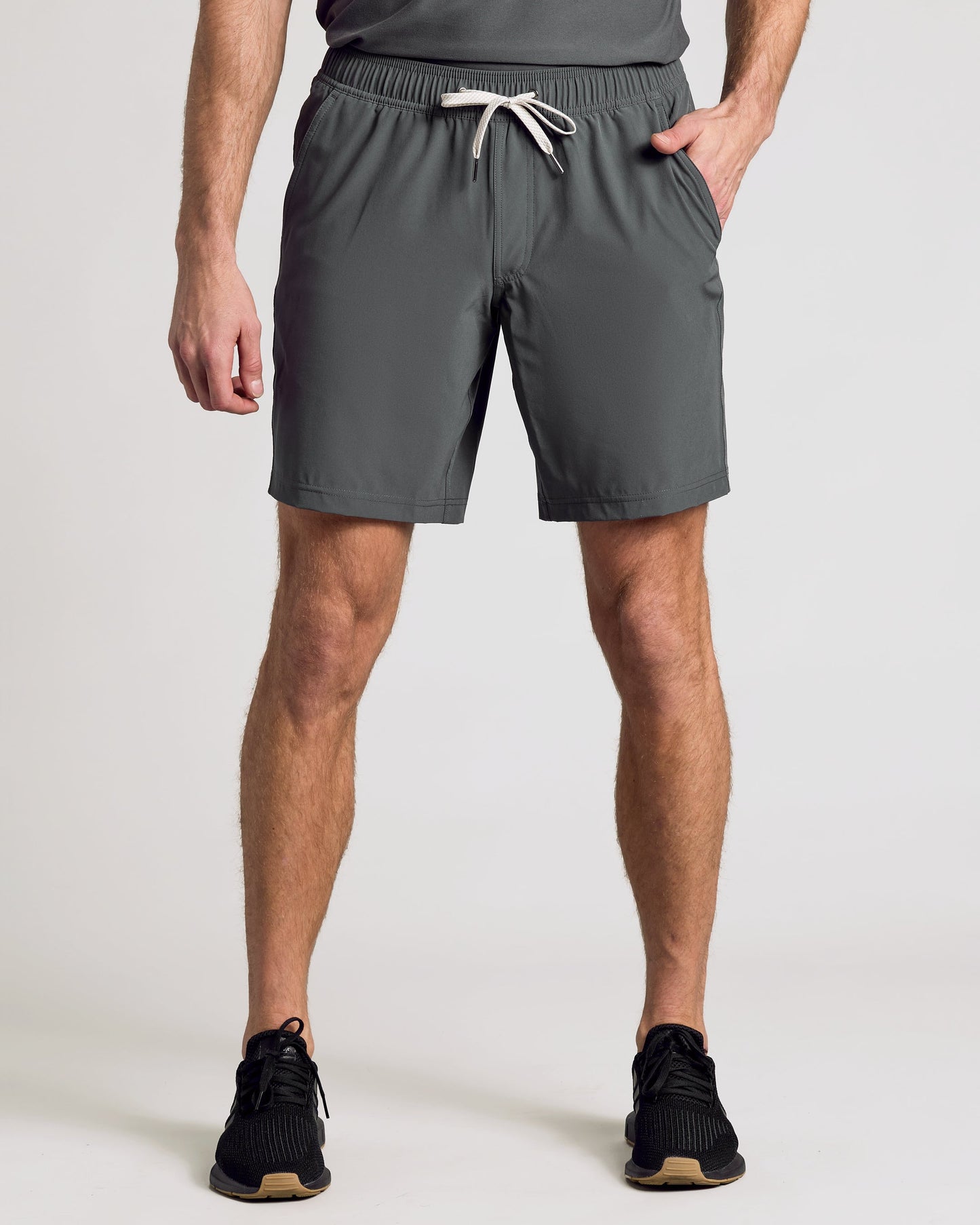 9" Black & Carbon Active Quick Dry Shorts 2-Pack