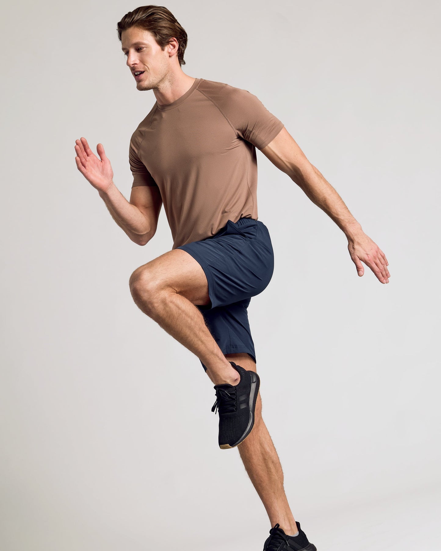 Navy 9" Active Quick Dry Shorts