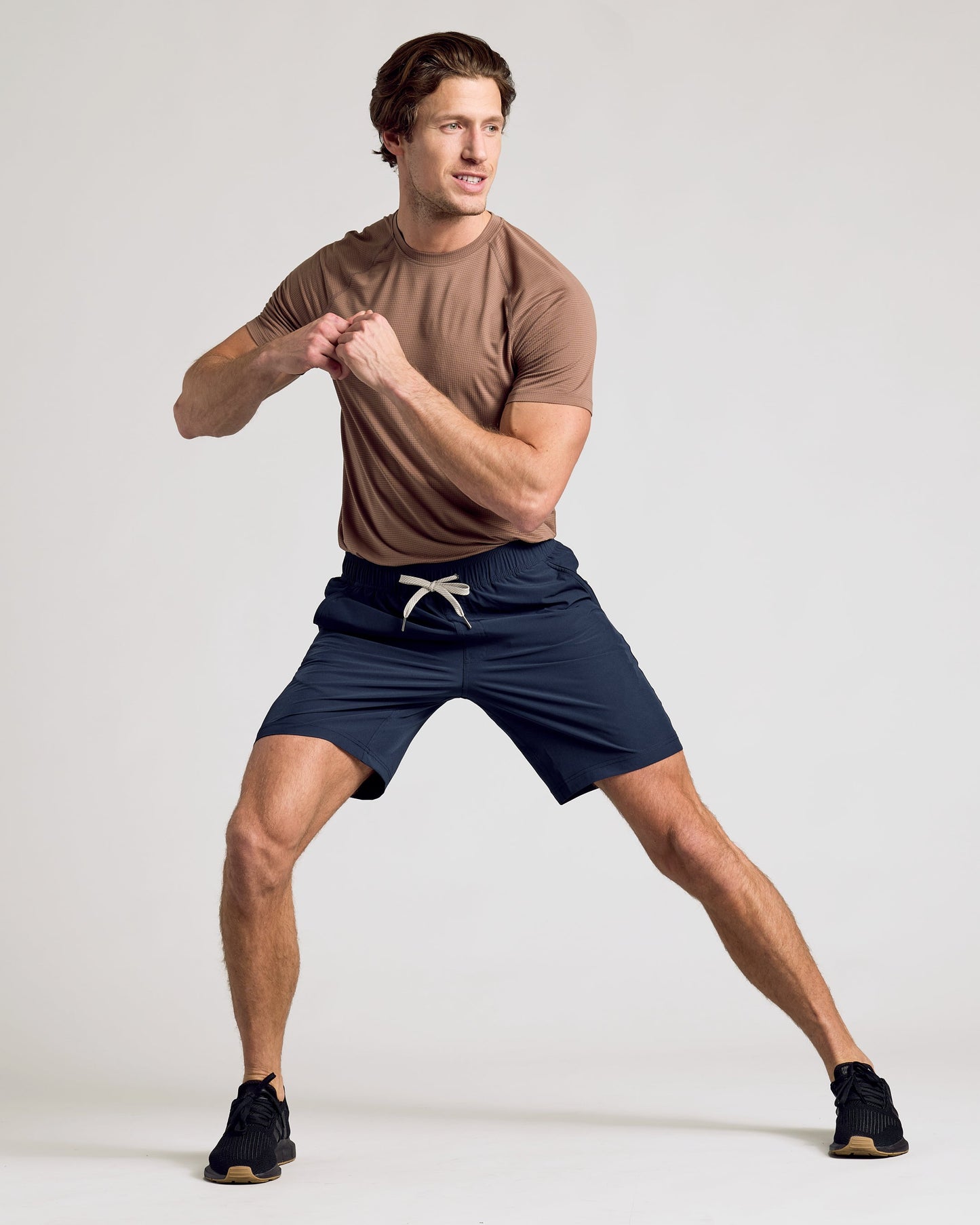 Navy 9" Active Quick Dry Shorts