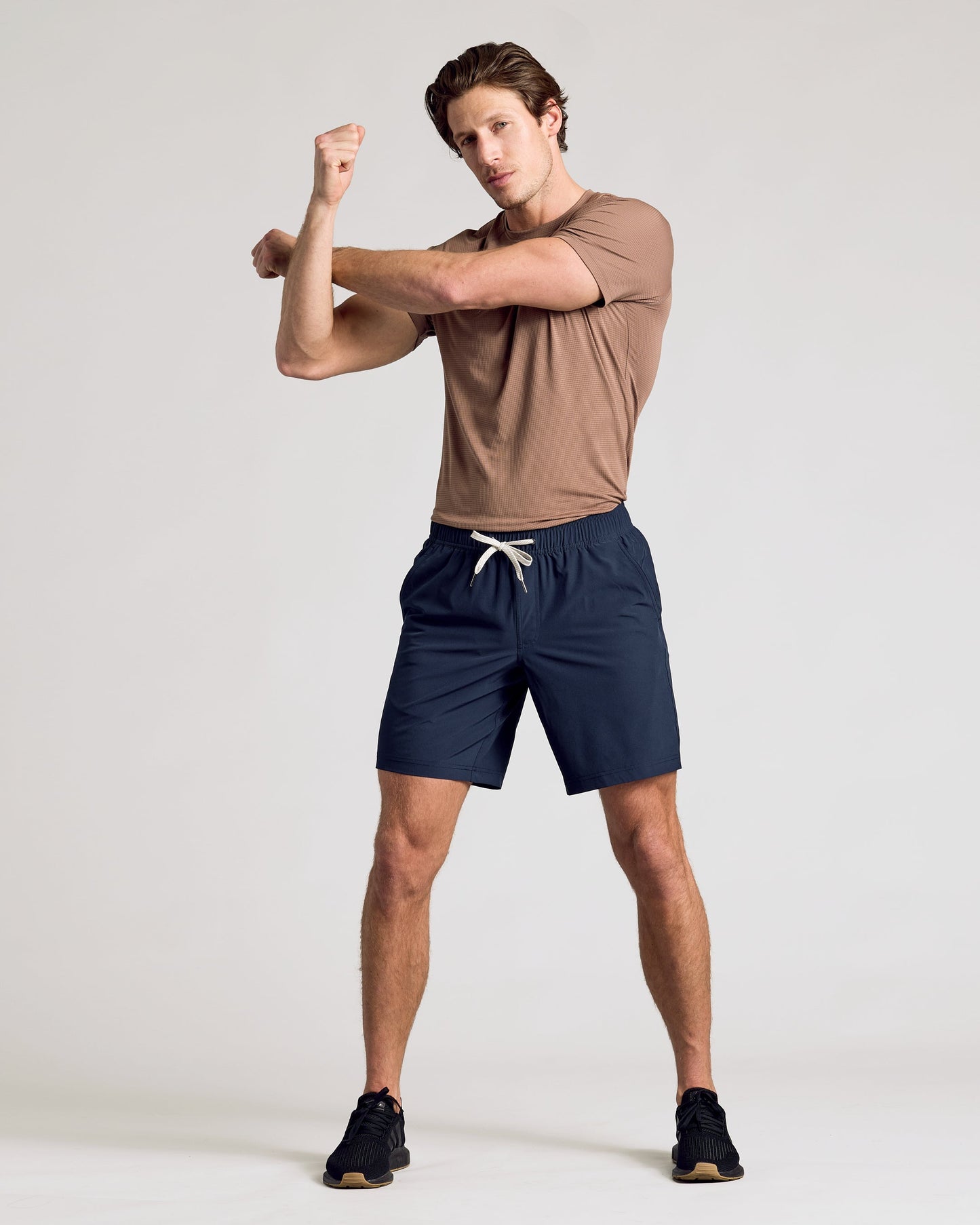 Navy 9" Active Quick Dry Shorts