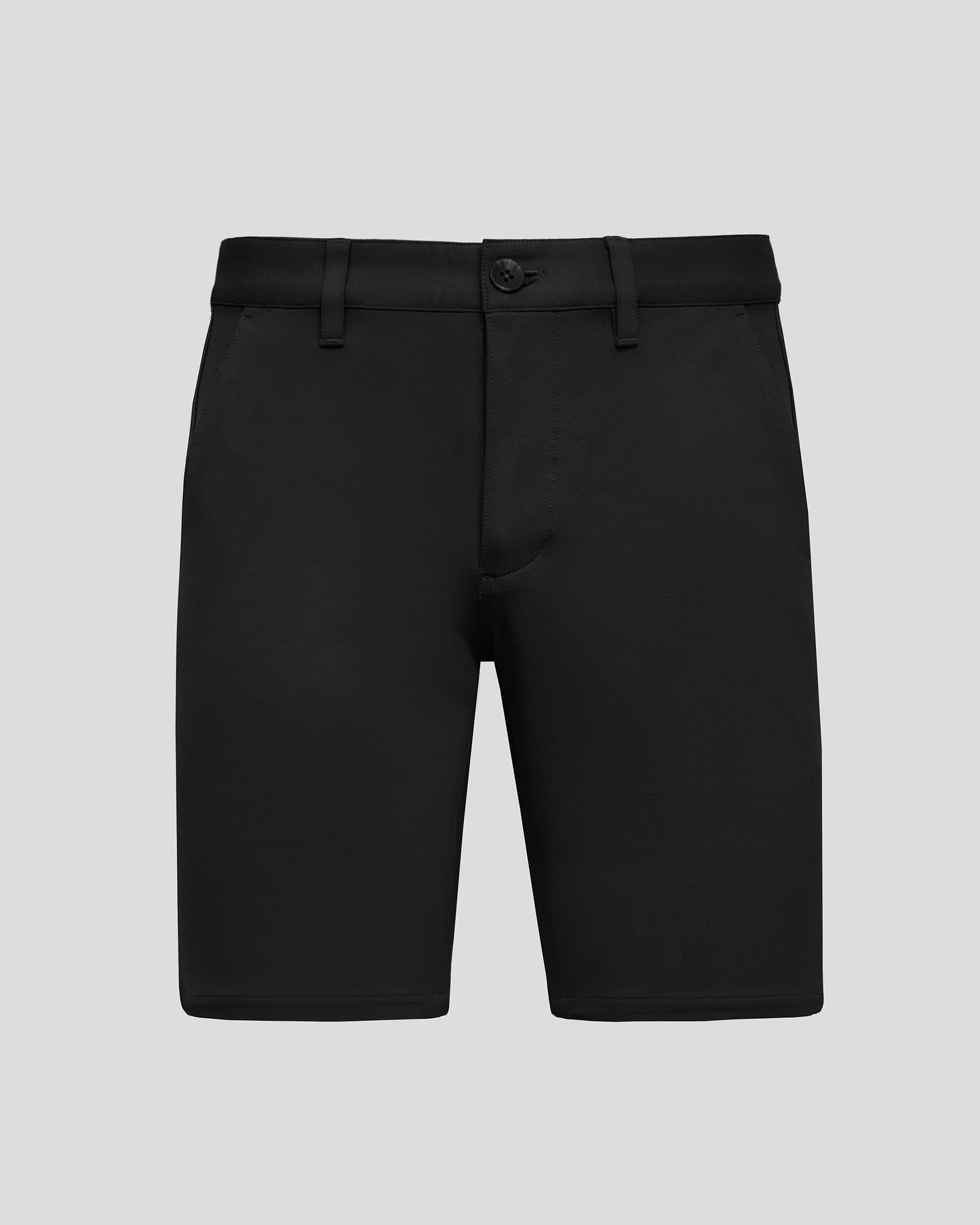 9" Black Chino Shorts 2.0