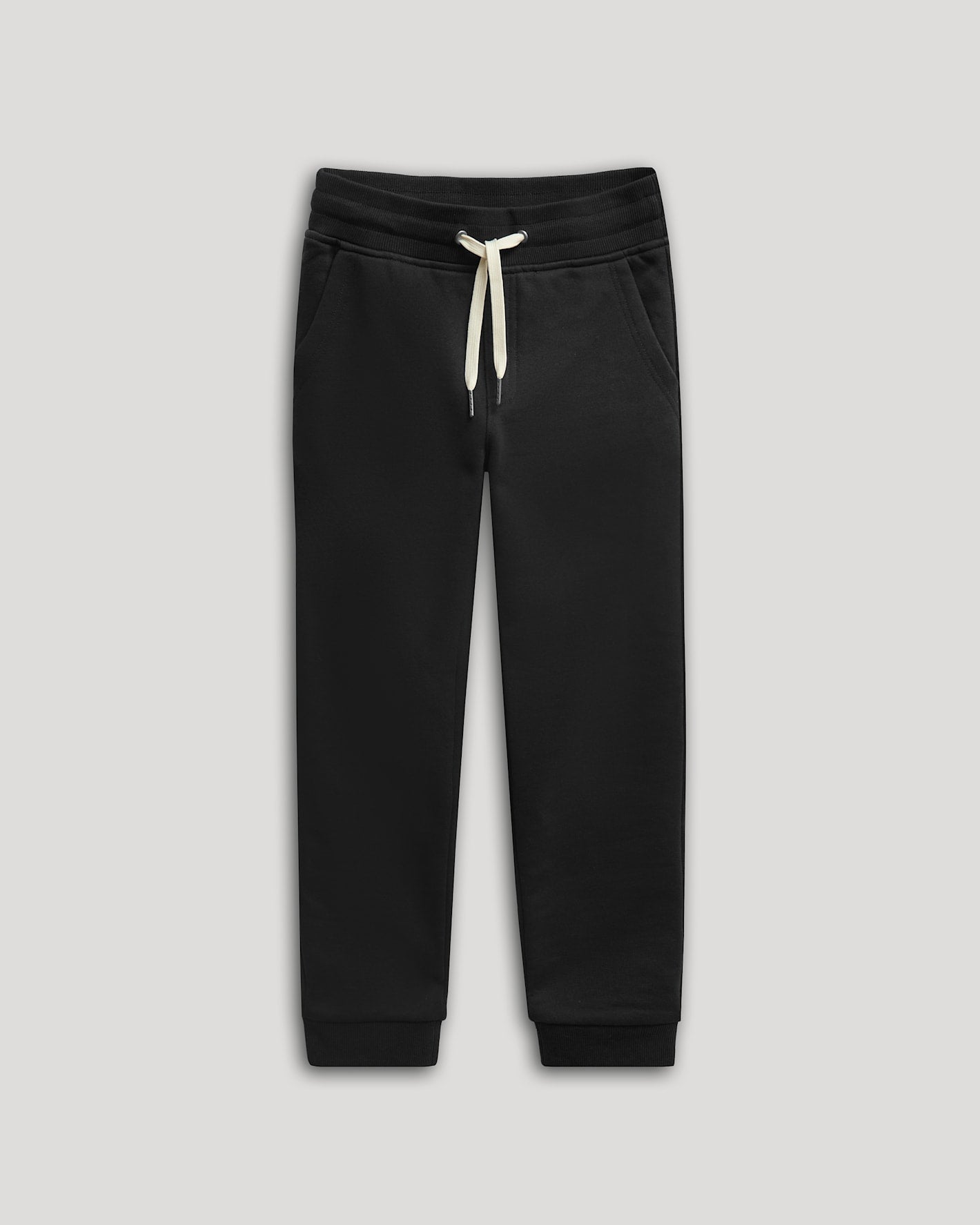 Boys' Black Fleece Jogger