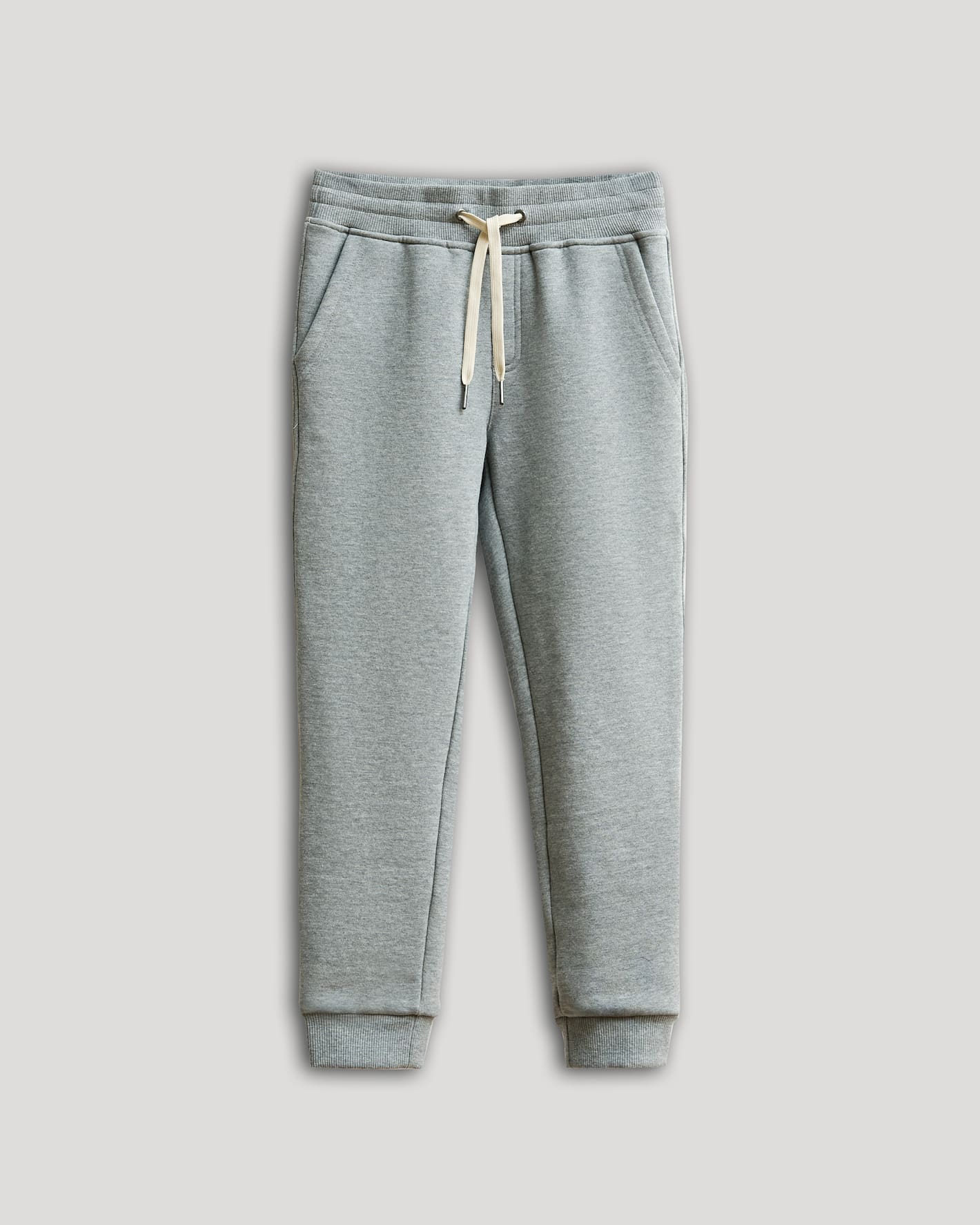 Boys' Medium Heather Gray Fleece Jogger