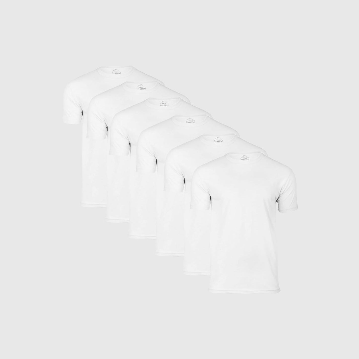 White Classic Crew Neck 6-Pack