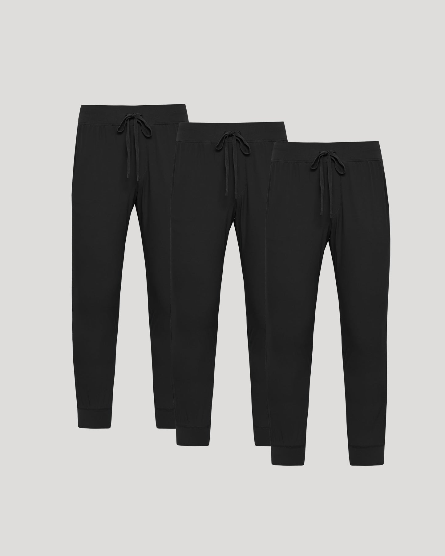 All Black Active Training Jogger 3-Pack