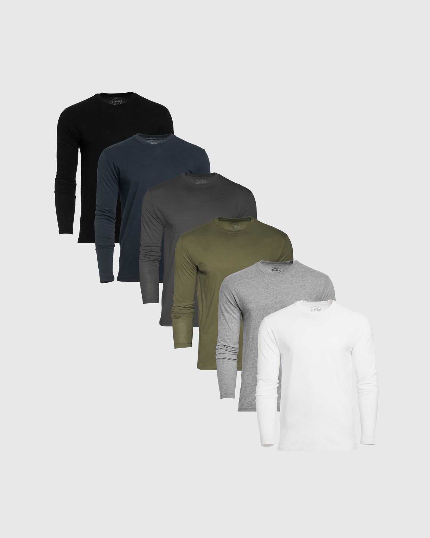 The Staple Classic Long Sleeve Crew Neck 6-Pack