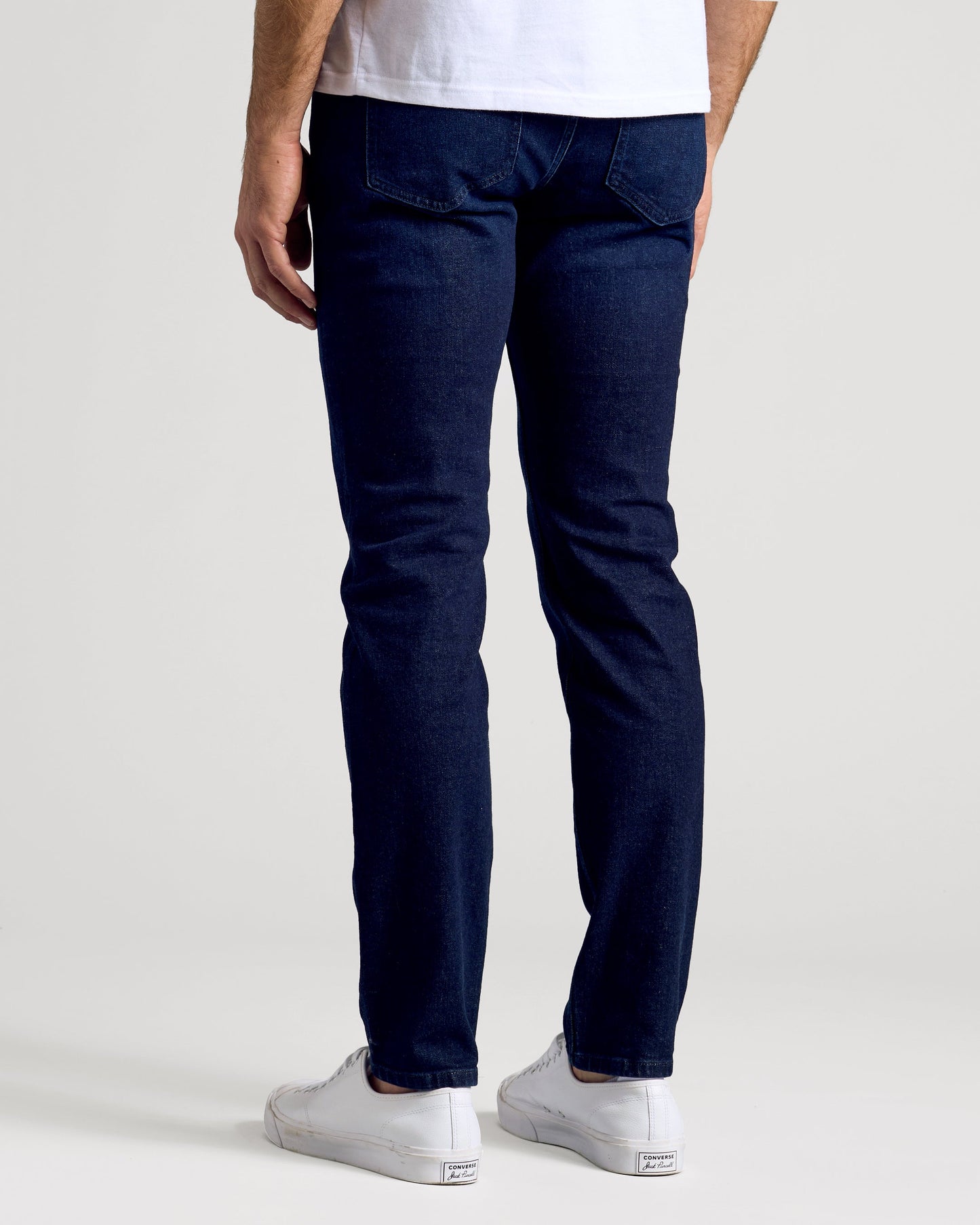 Indigo Rinse Slim Authentic Denim Jeans