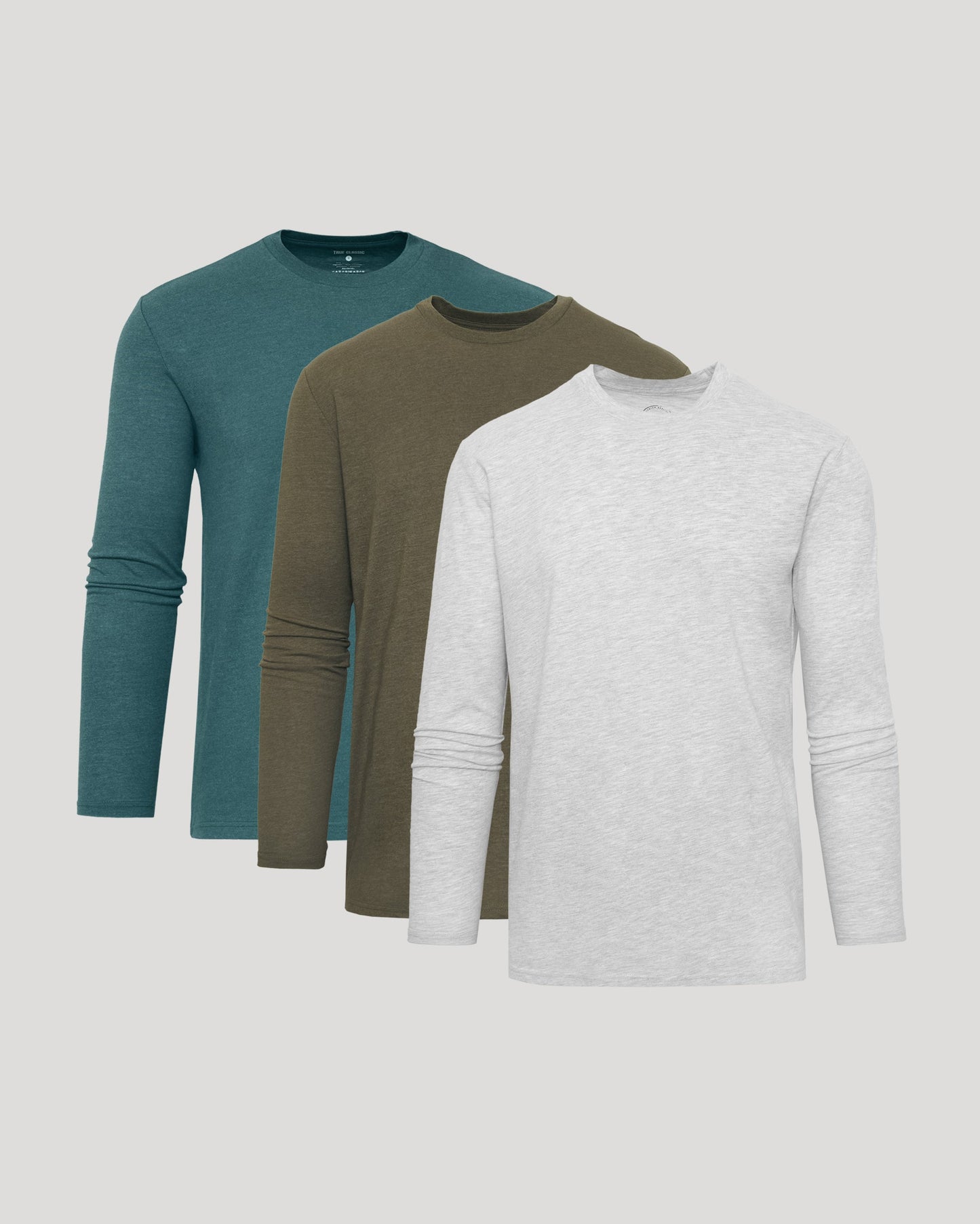 Classic Long Sleeve Crew Neck 3-Pack