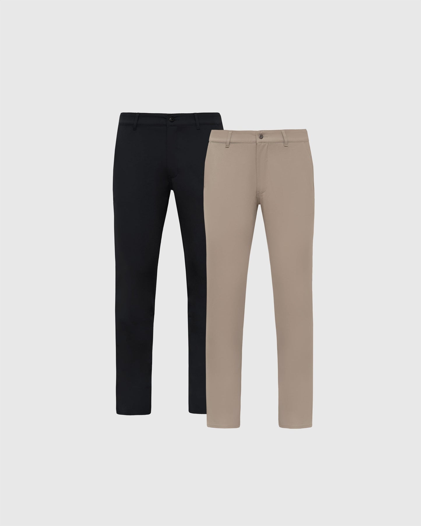 Black & Khaki Commuter Pant 2-Pack