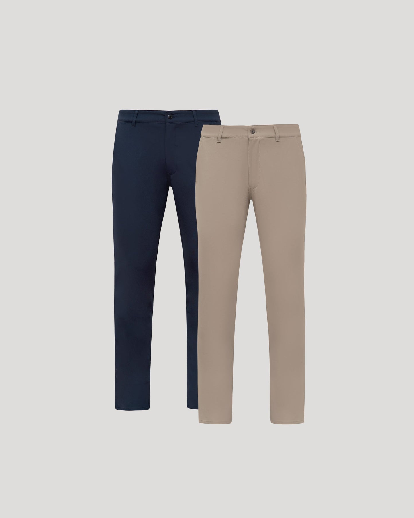 Khaki & Navy Commuter Pants 2-Pack
