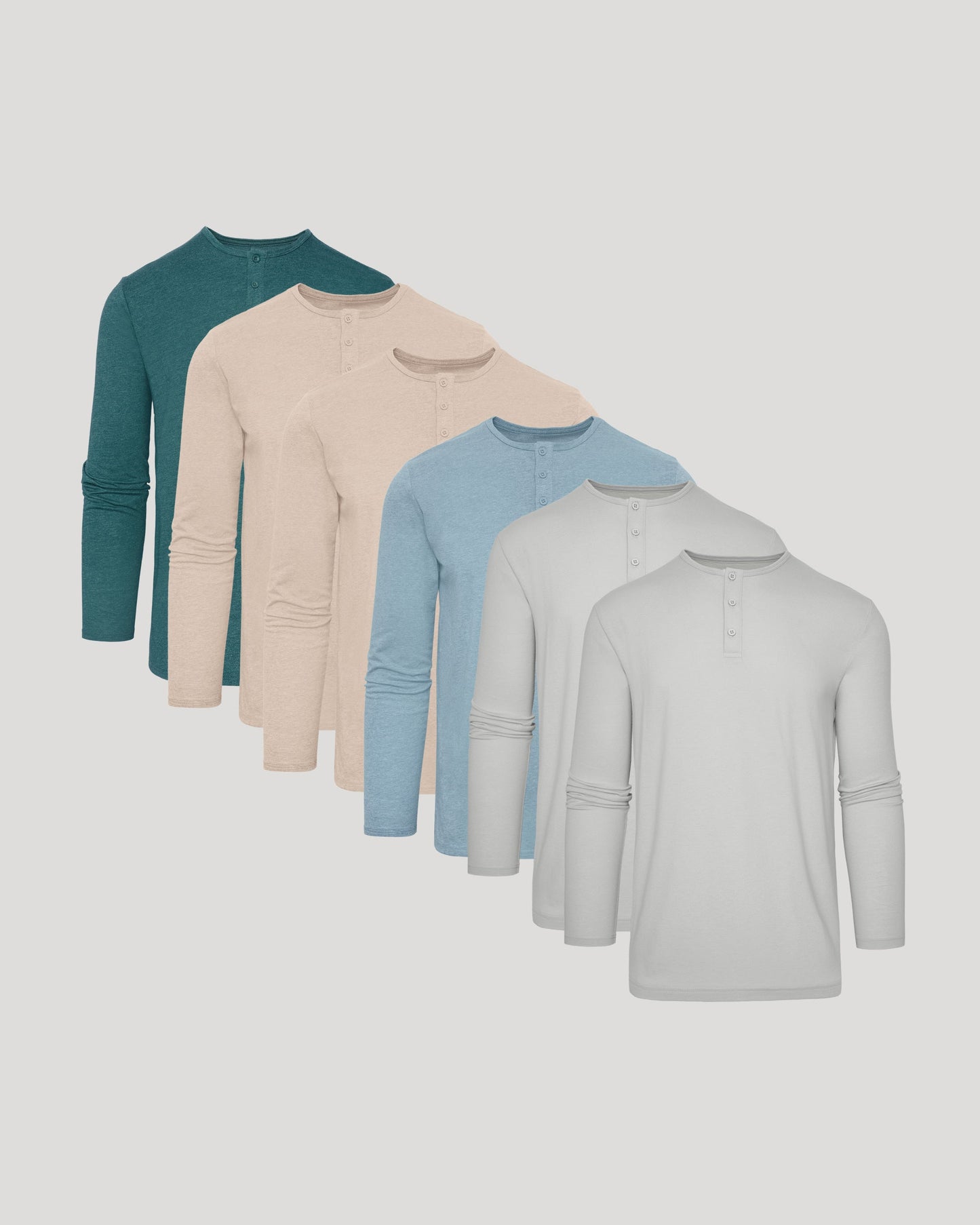 Limited Classic Long Sleeve Henley 6-Pack