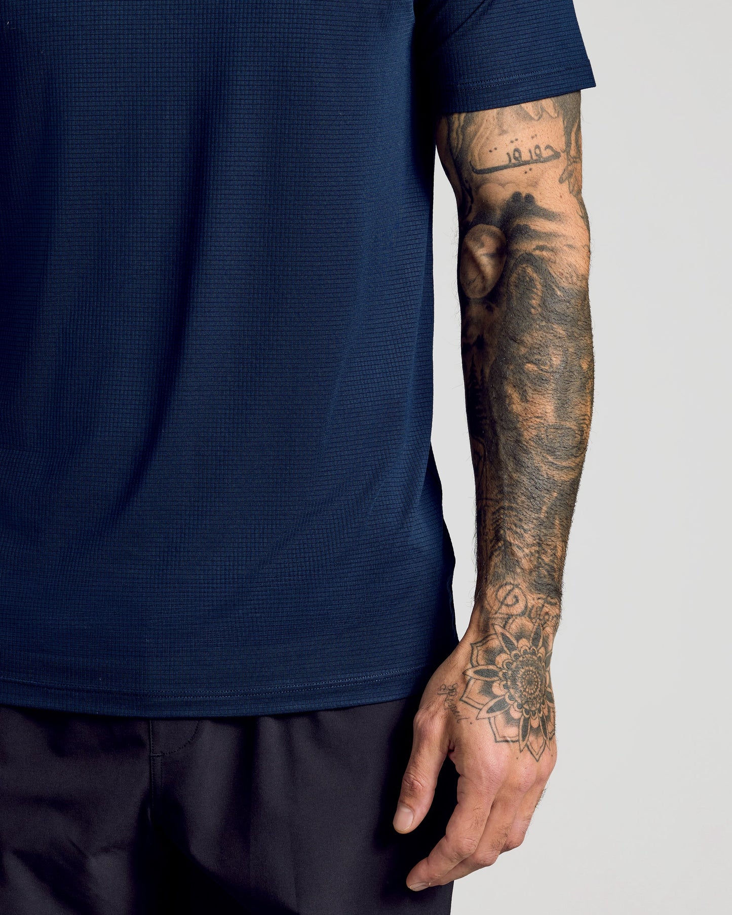Navy Active Mesh Crew