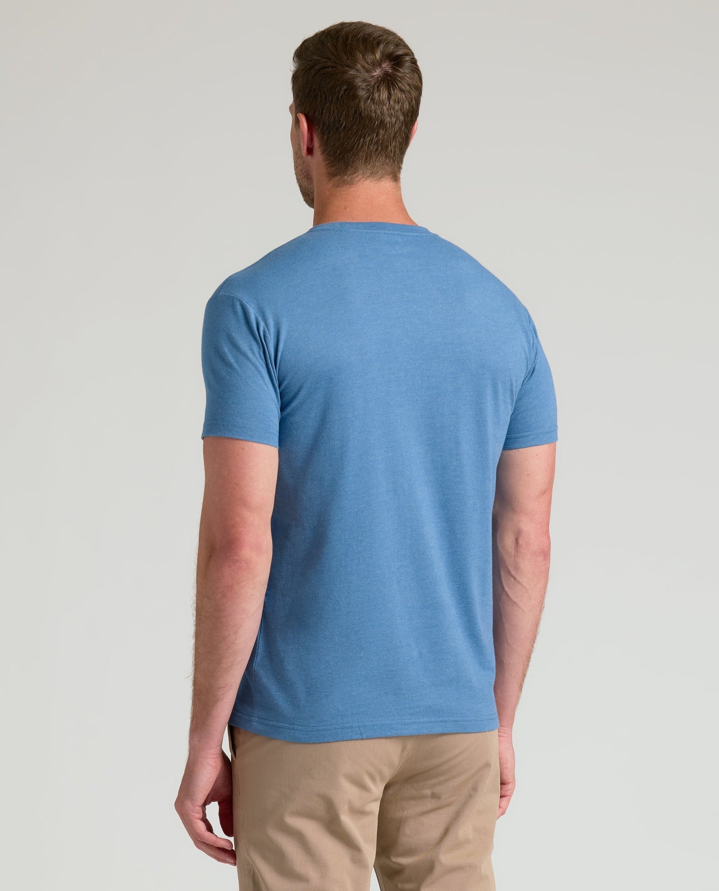 Dark Heather Blue Lake Classic Crew Neck
