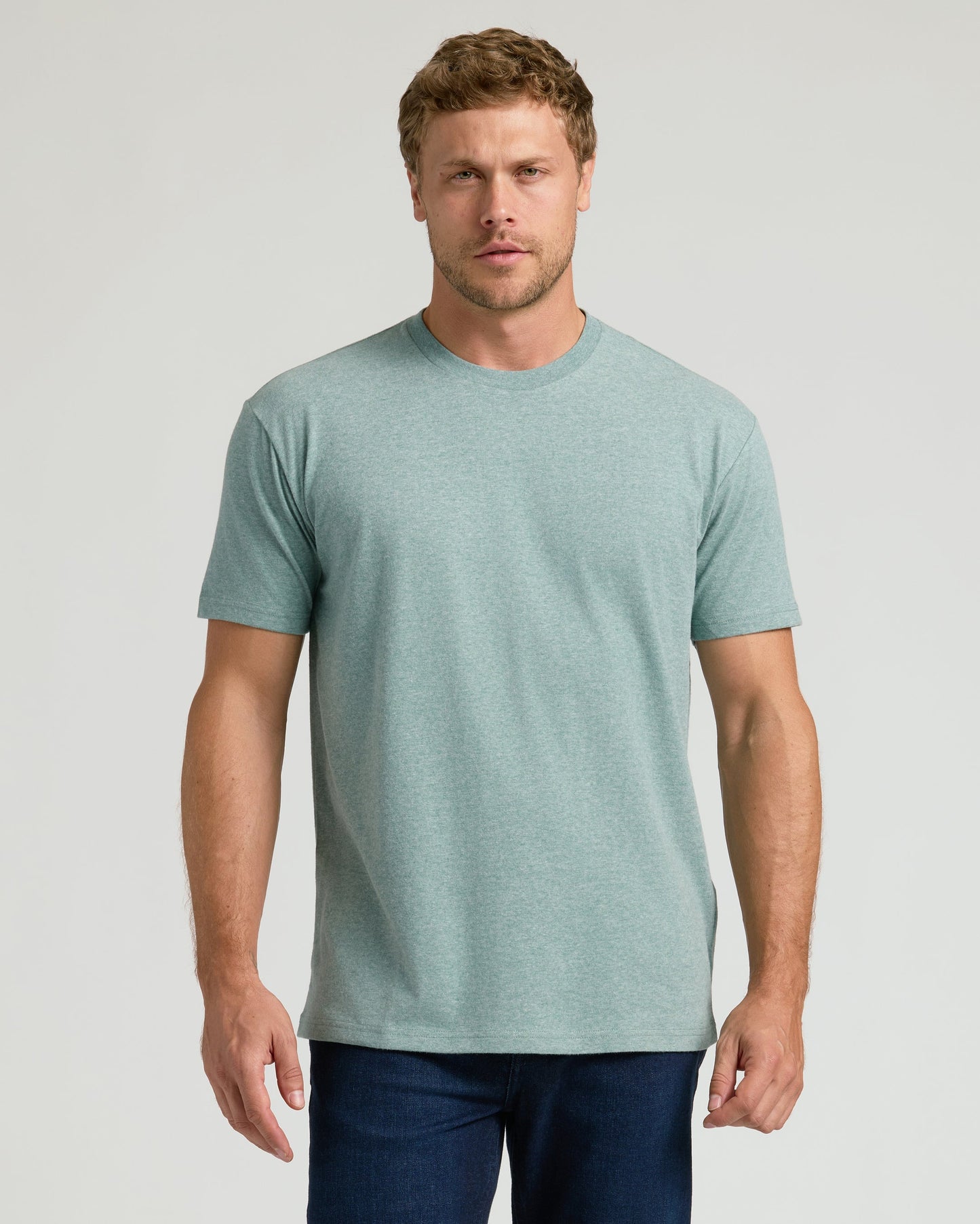 Heather Balsam Classic Crew Neck