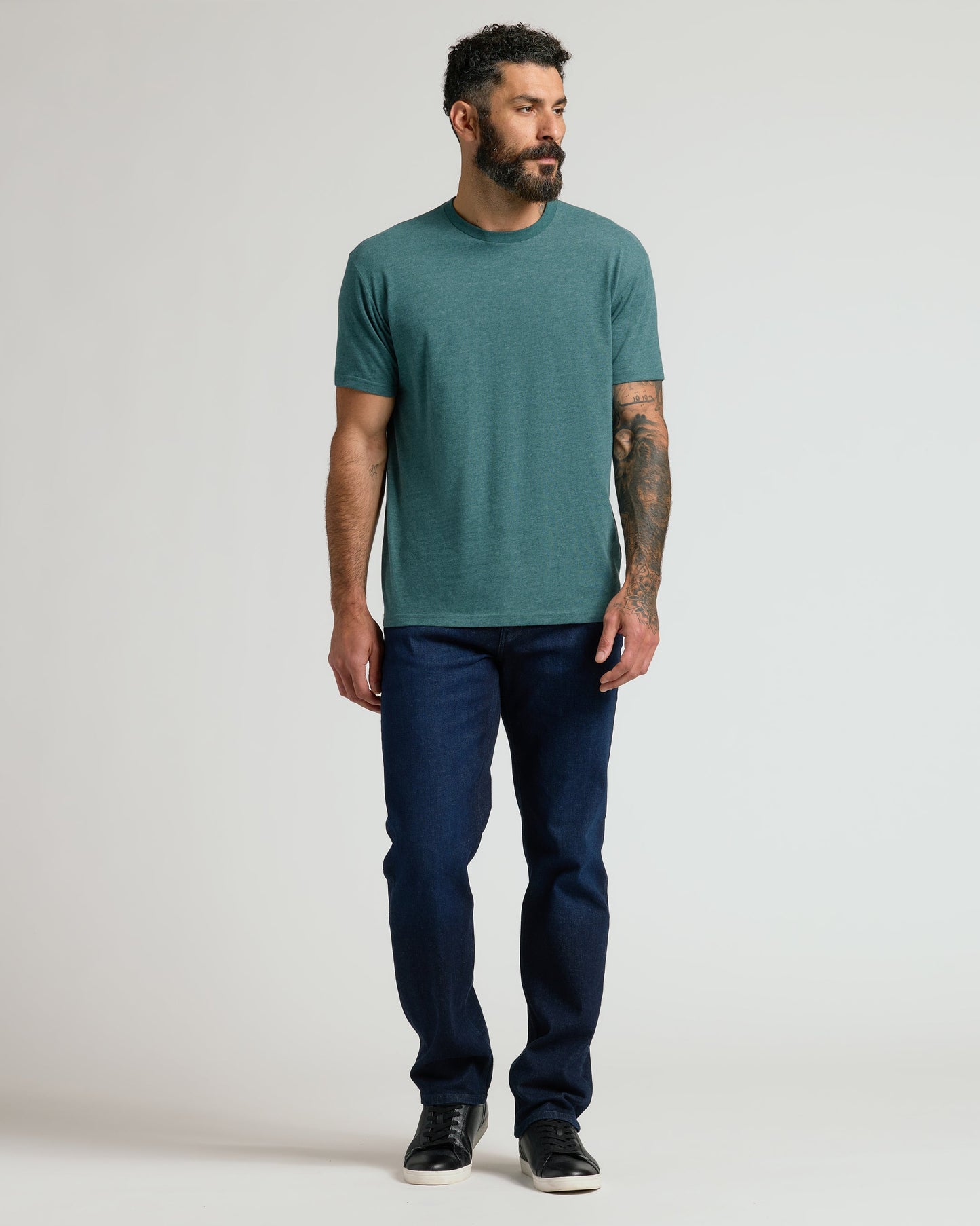 Heather Seafarer Classic Crew Neck