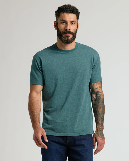Heather Seafarer Classic Crew Neck