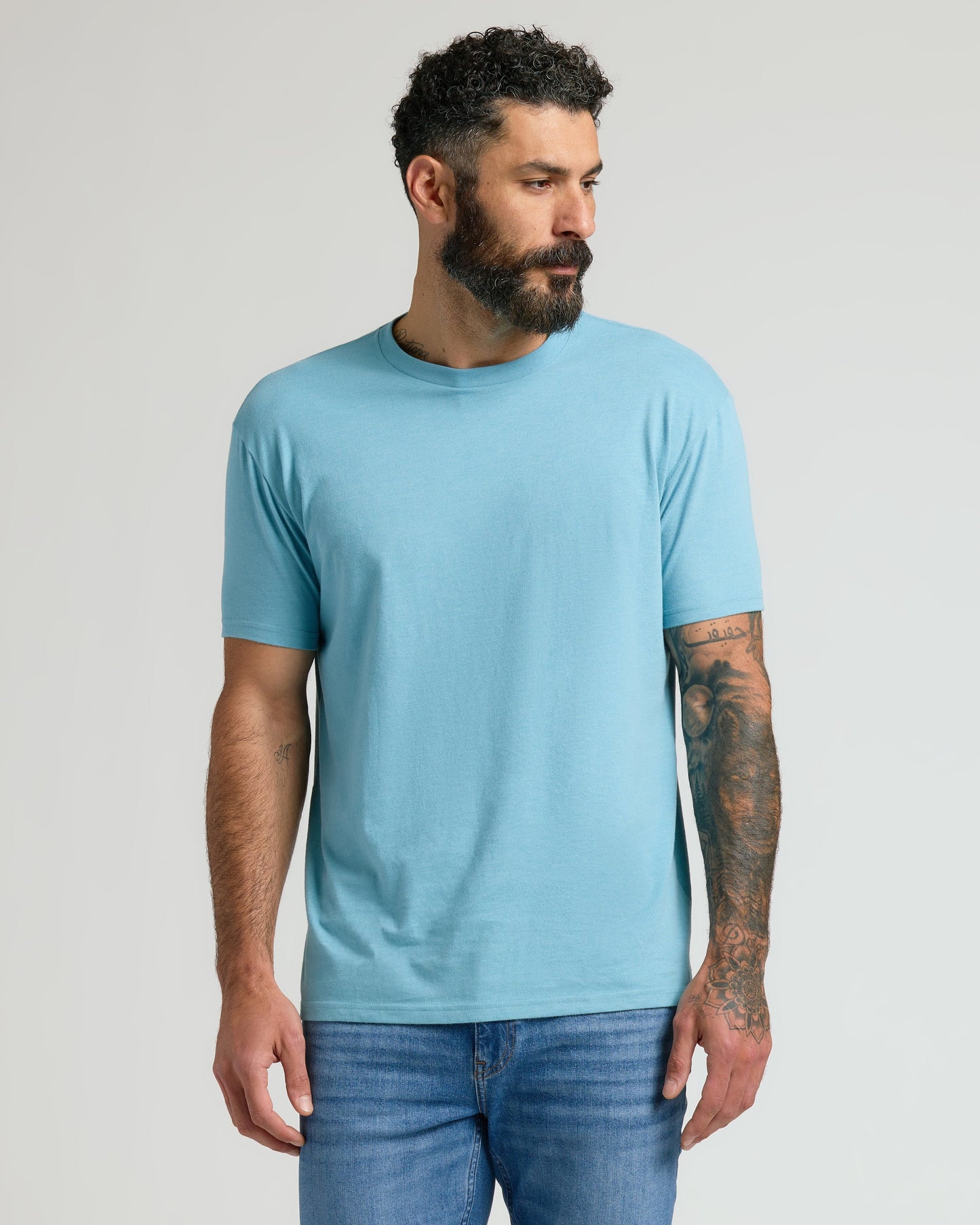 Heather Voyager Classic Crew Neck