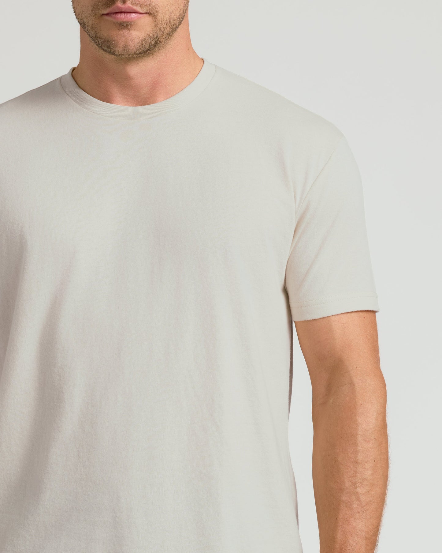 Sandstone Short Sleeve Crew Neck Tee