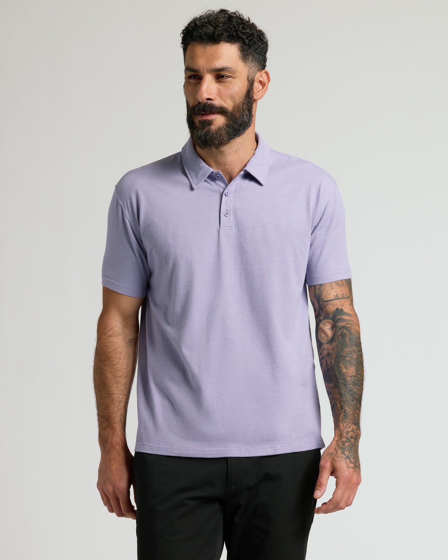 Heather Dark Orchid Classic Polo