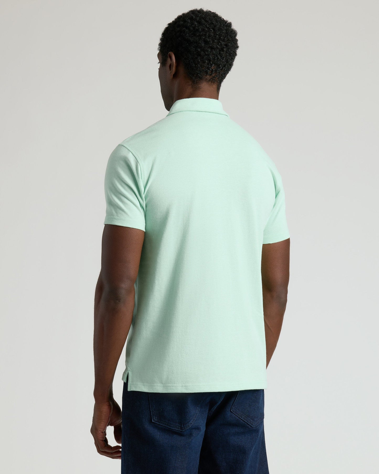 Heather Mist Classic Polo