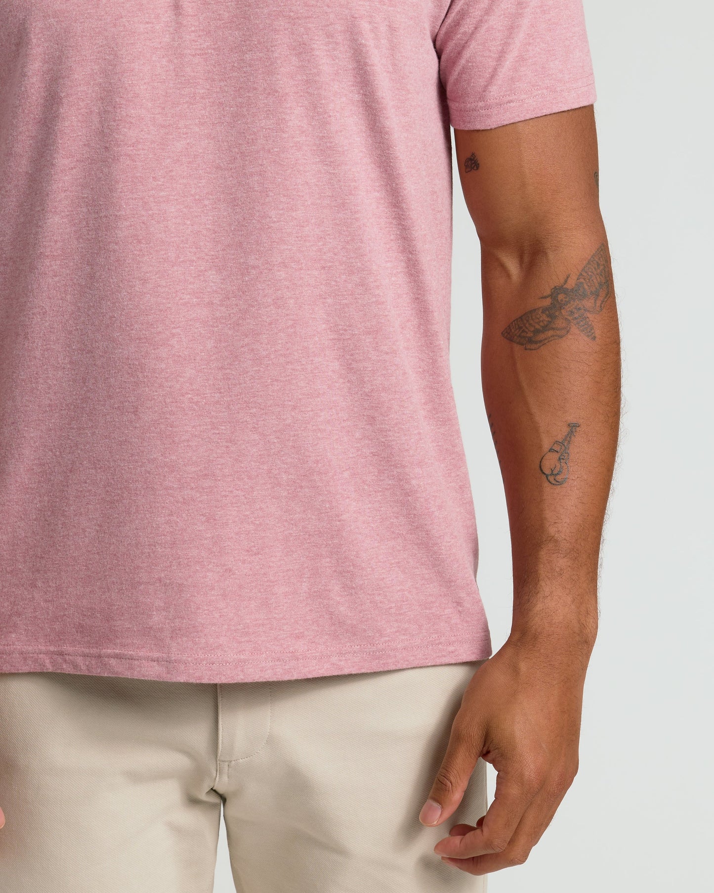 Light Heather Boysenberry Classic Polo