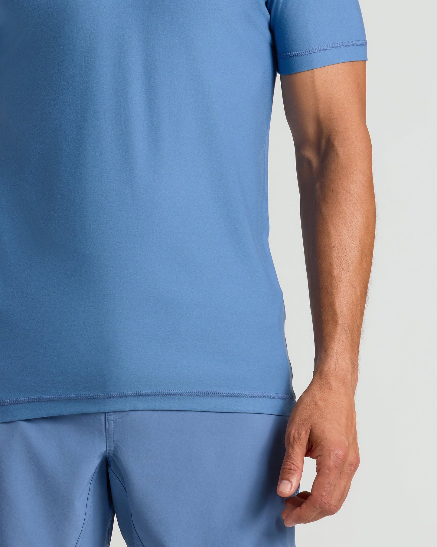 Azul Active Crew Neck Tee