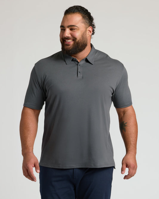 Carbon Premium Pima Polo