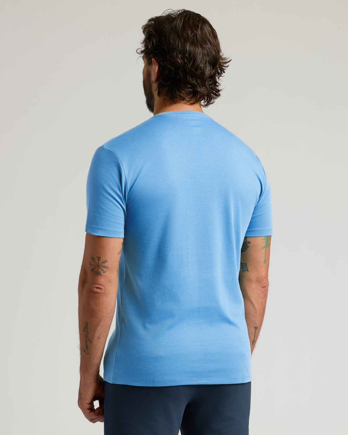 Cerulean Premium Pima Crew Neck