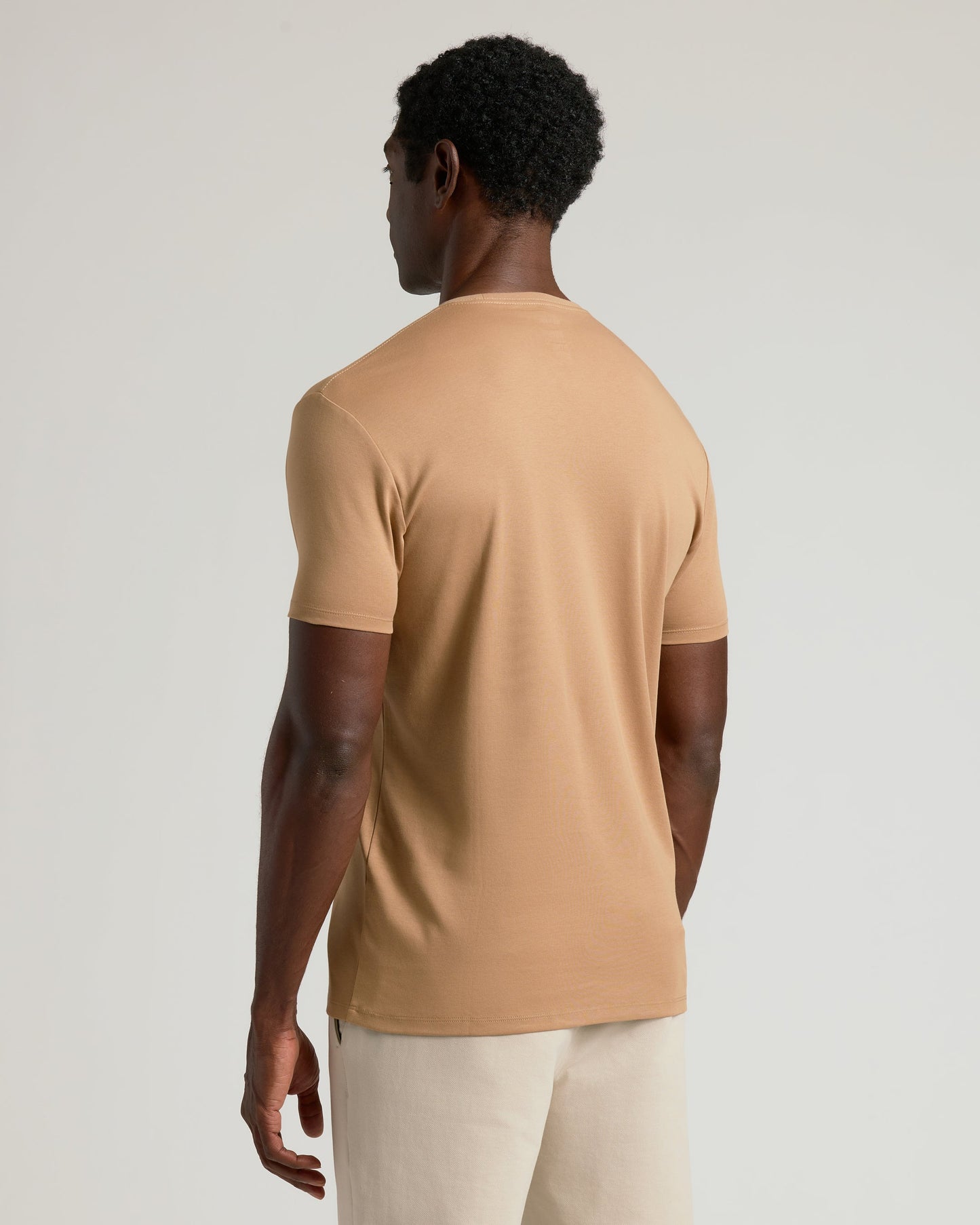 Tahini Premium Pima Crew Neck