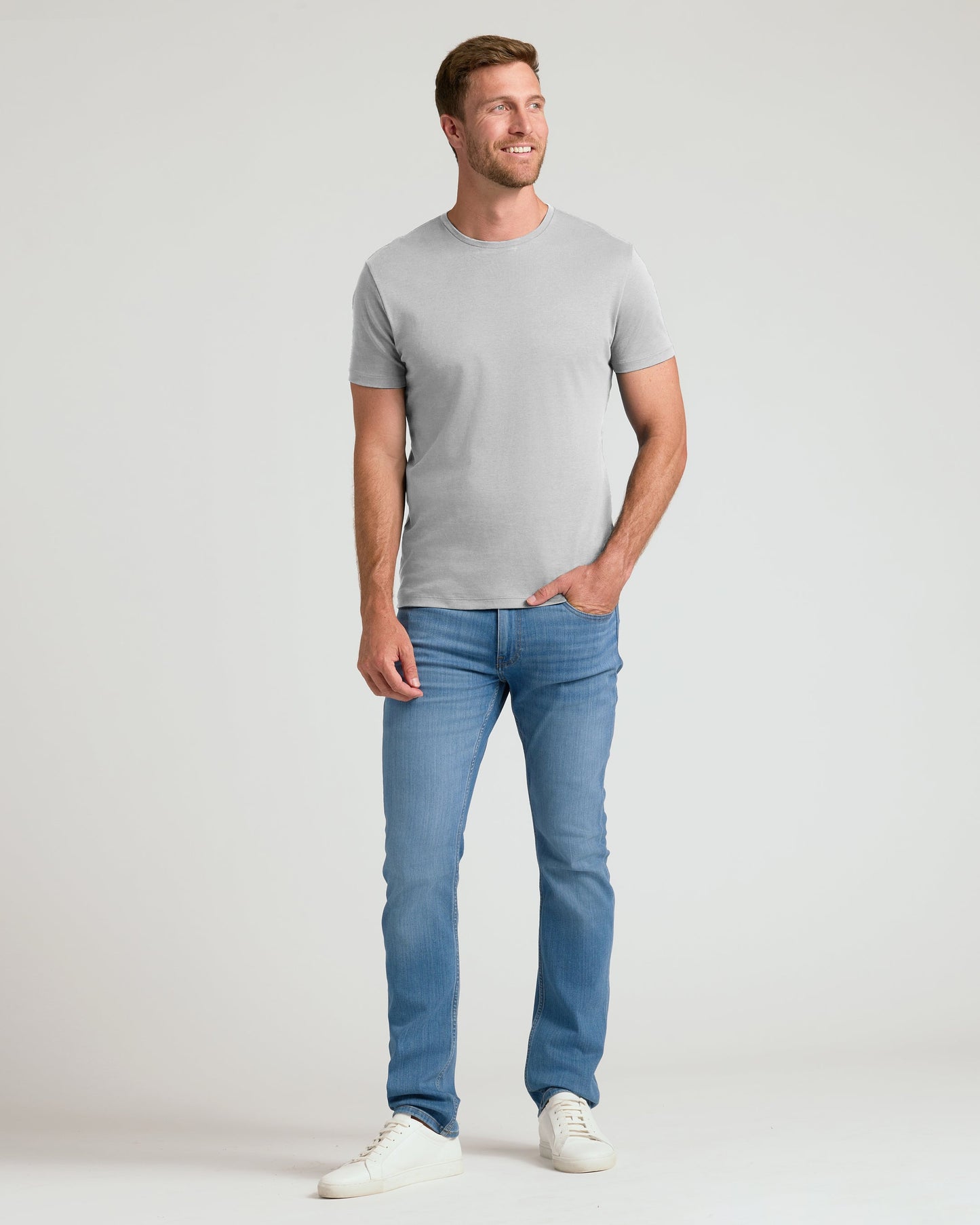 Steel Premium Pima Crew Neck