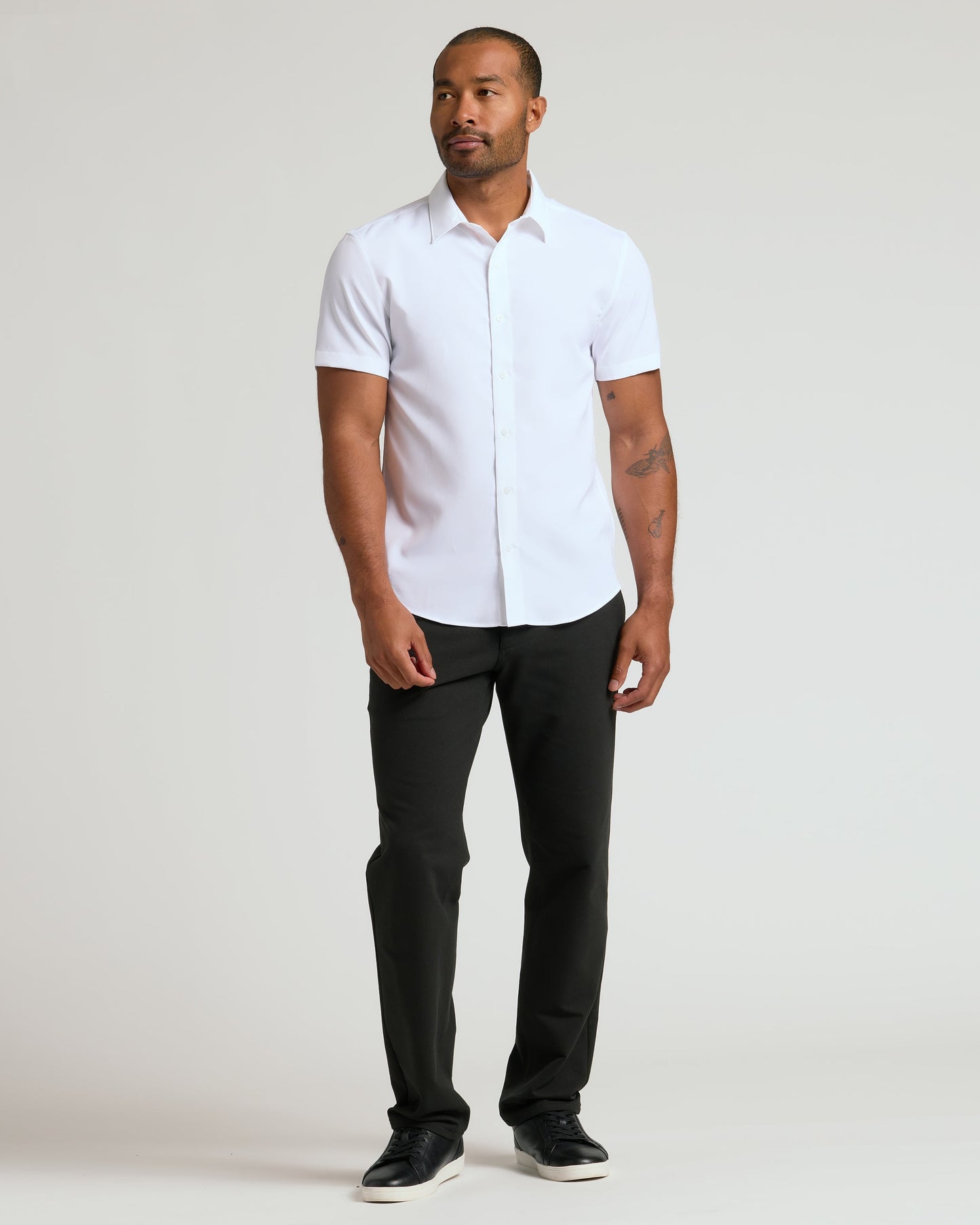 White Performance Dress Shirt
