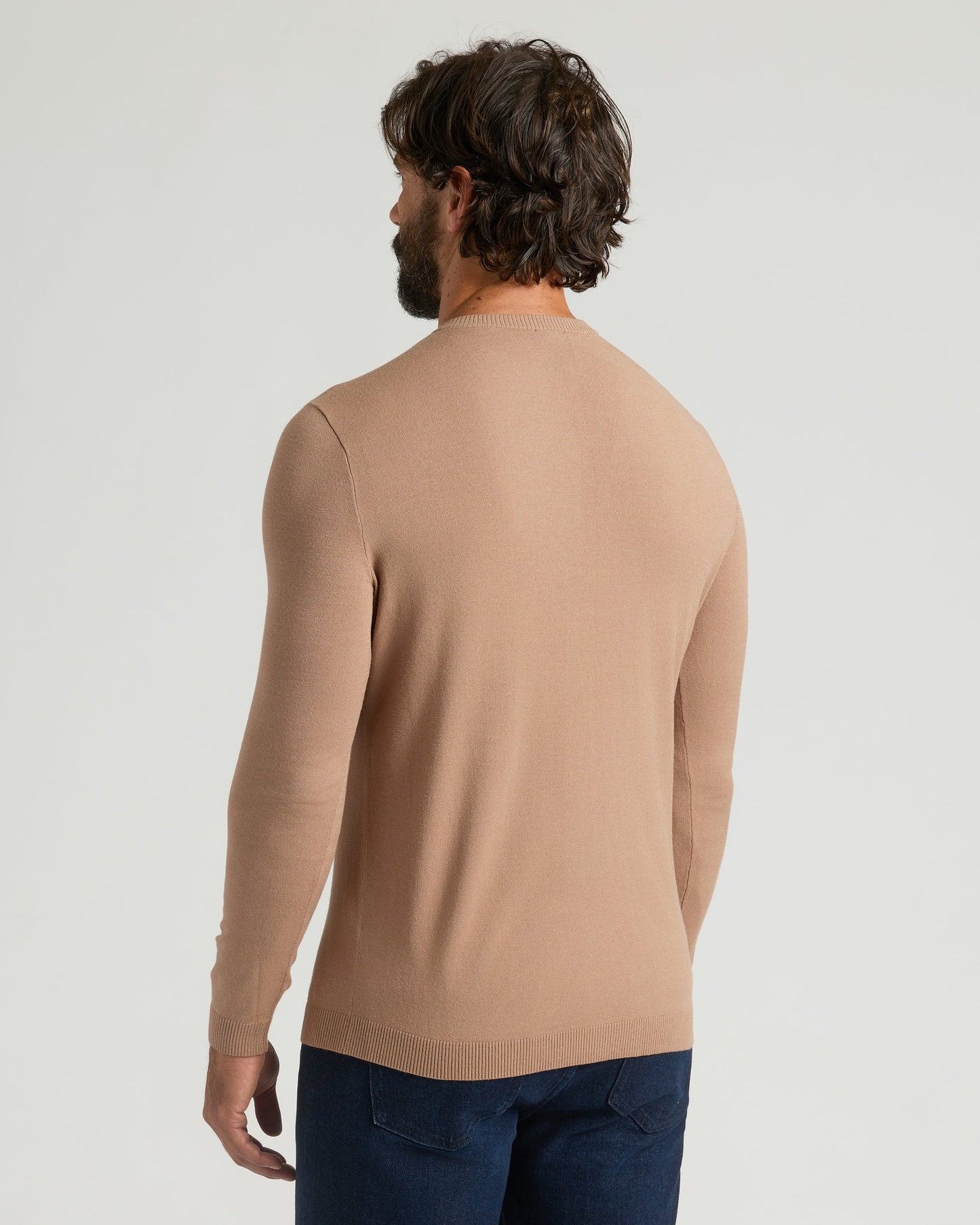 Truffle Dressy V-Neck Sweater