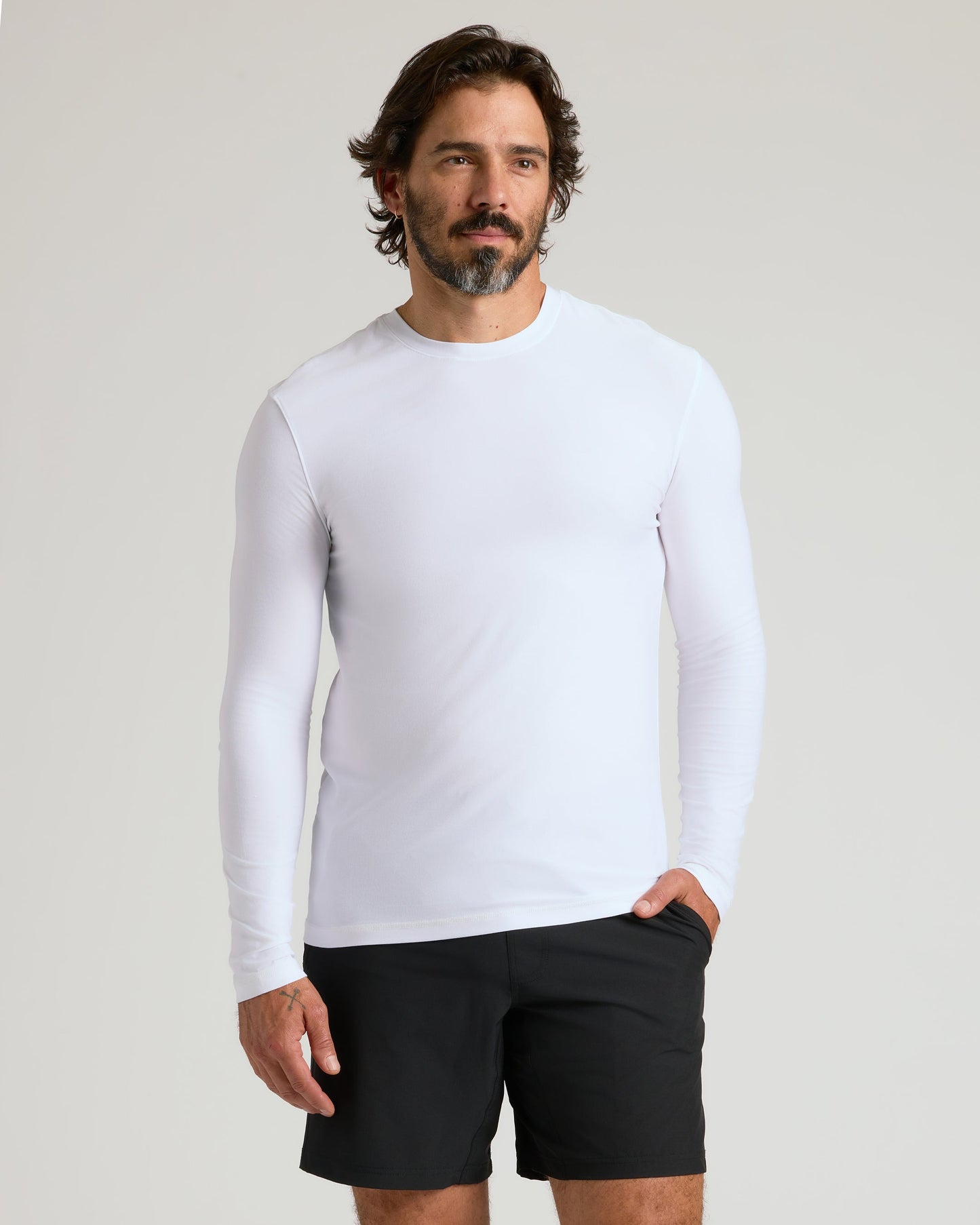 Active Long Sleeve Crew 3-Pack