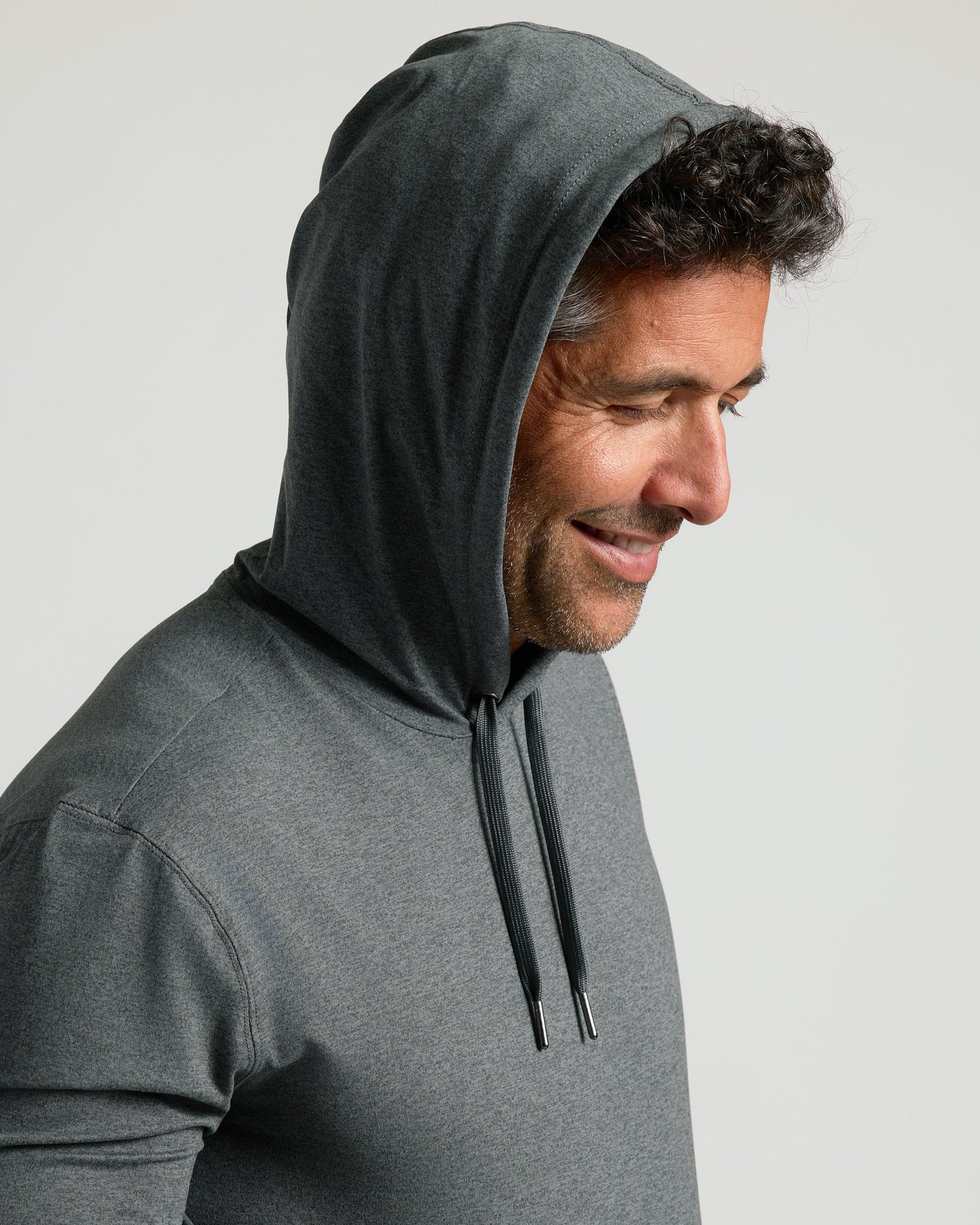 Charcoal Heather Active Comfort Pullover Hoodie