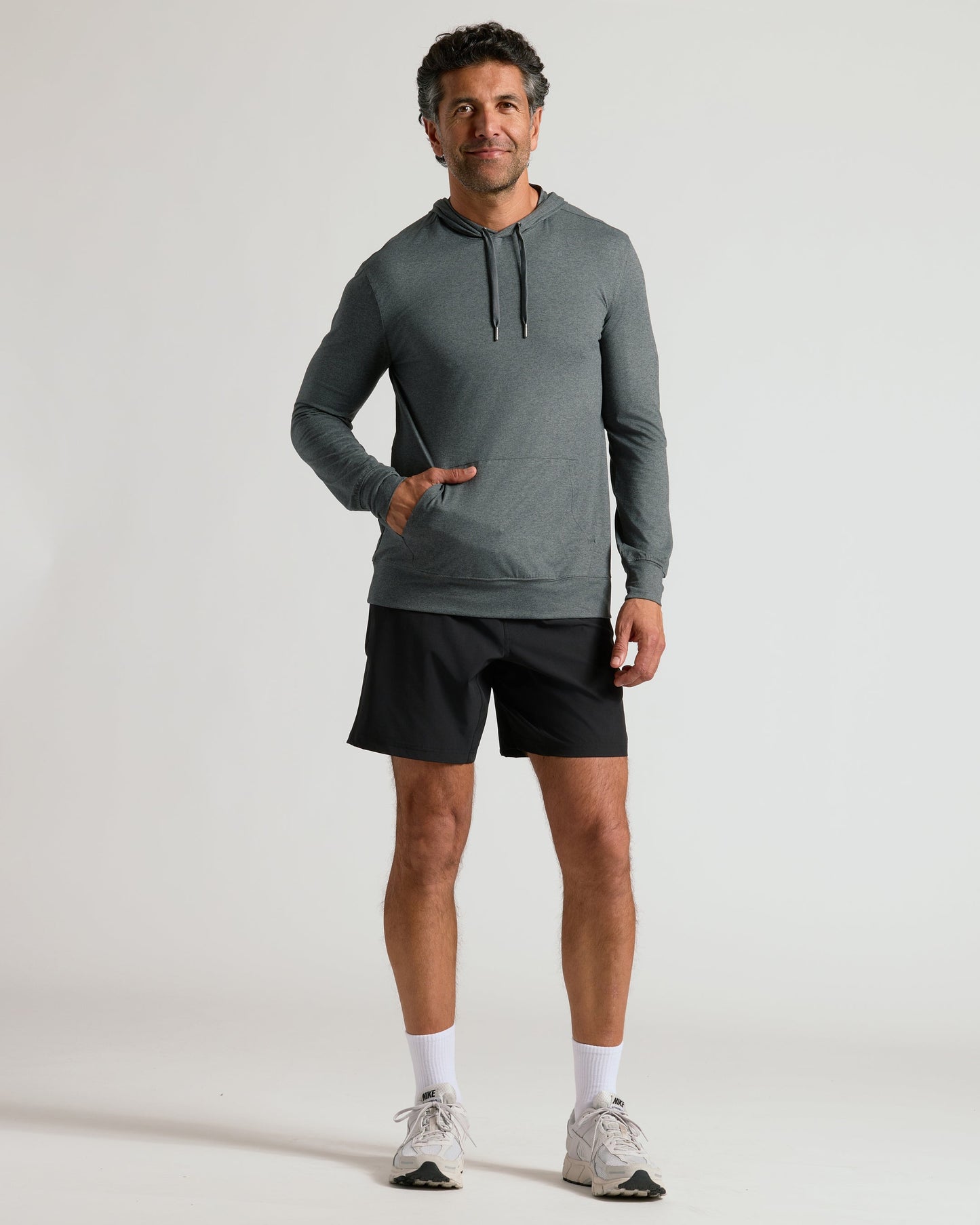 Charcoal Heather Active Comfort Pullover Hoodie