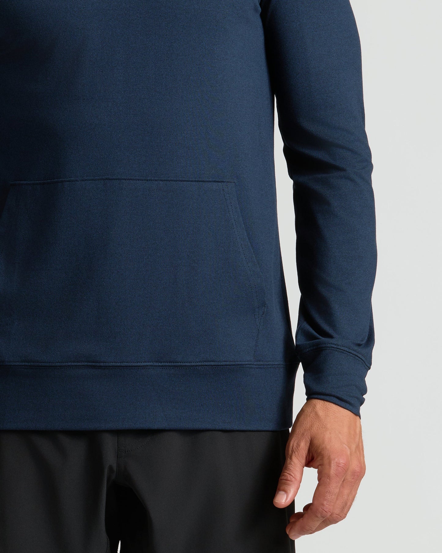 Heather Navy Active Comfort Pullover Hoodie