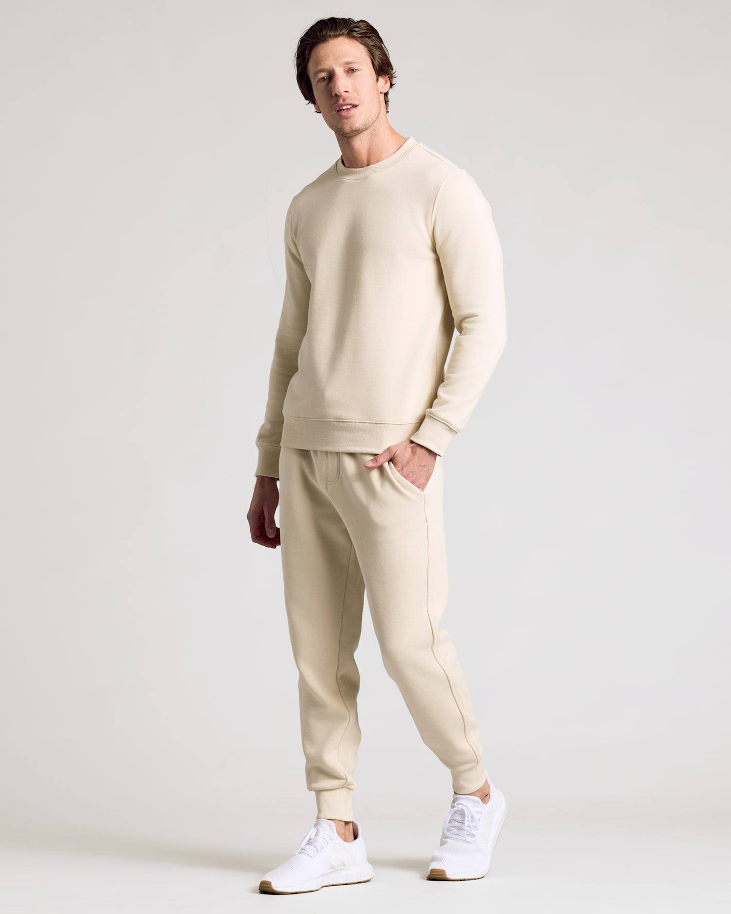 Dune Pullover Fleece Crew & Jogger 2-Pack