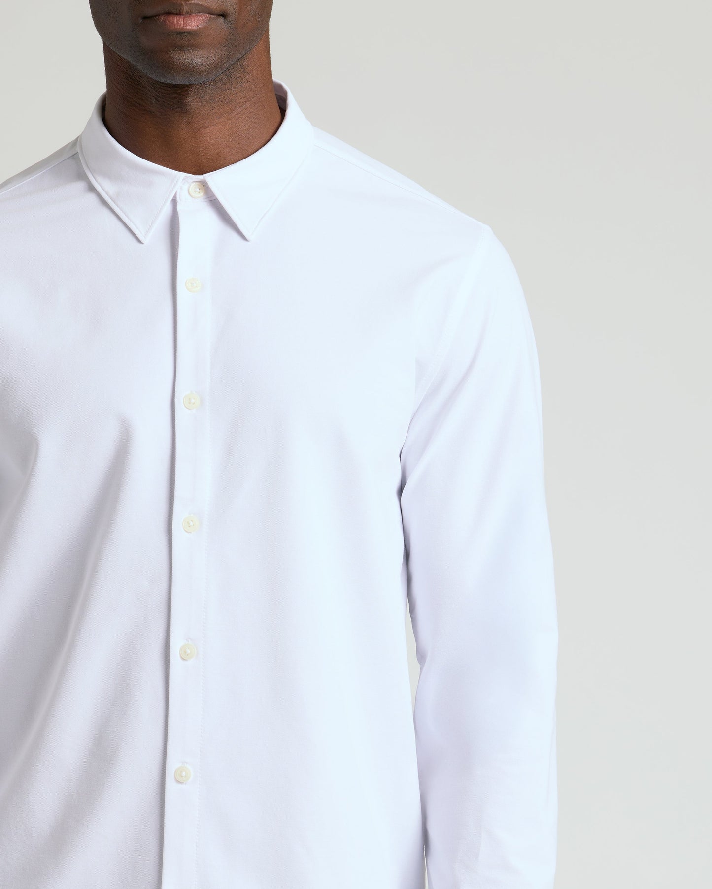 White Stretch Oxford 2.0