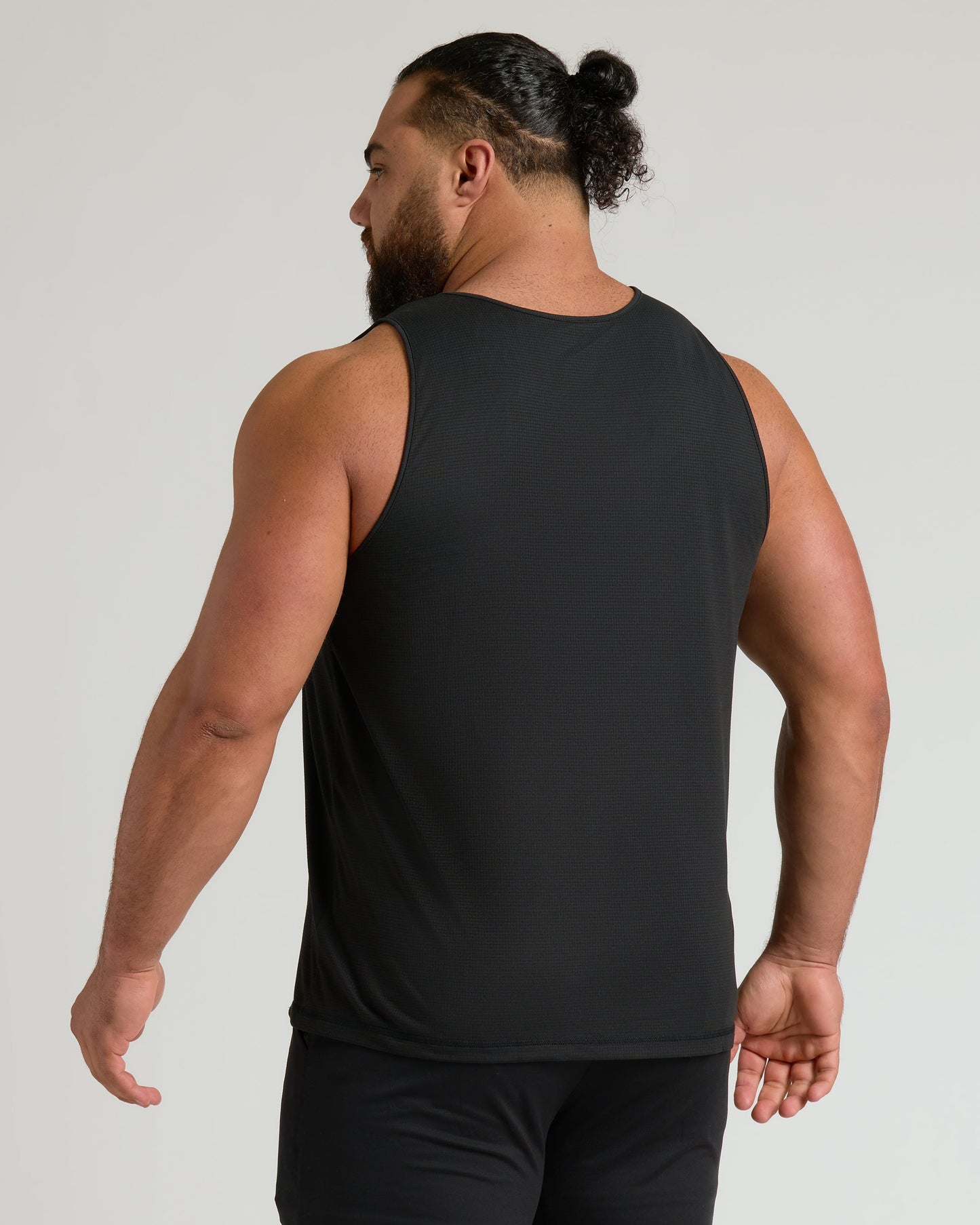 Black Sleeveless Active Mesh Tank 3-Pack
