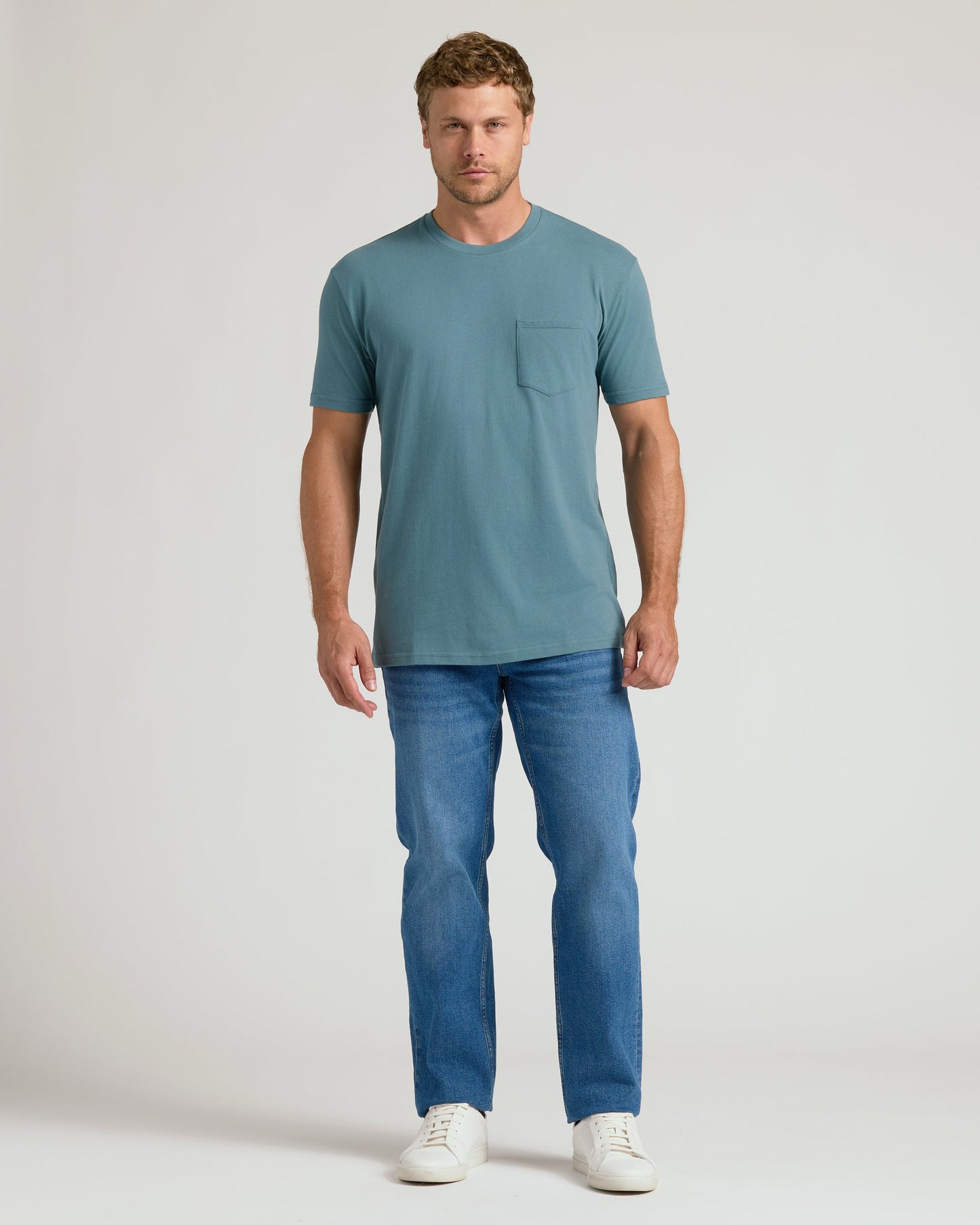 Ashblue Pocket Crew Tee