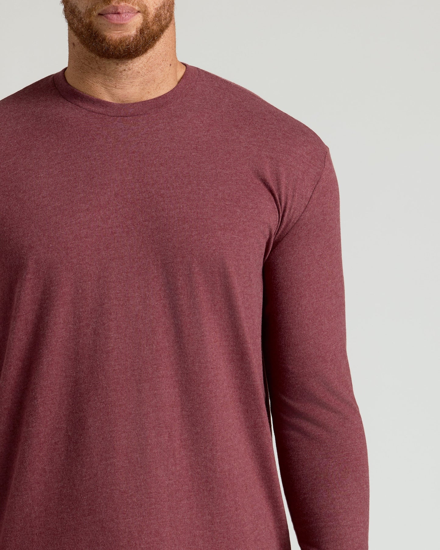 Dark Heather Clovewood Tall Long Sleeve T-Shirt
