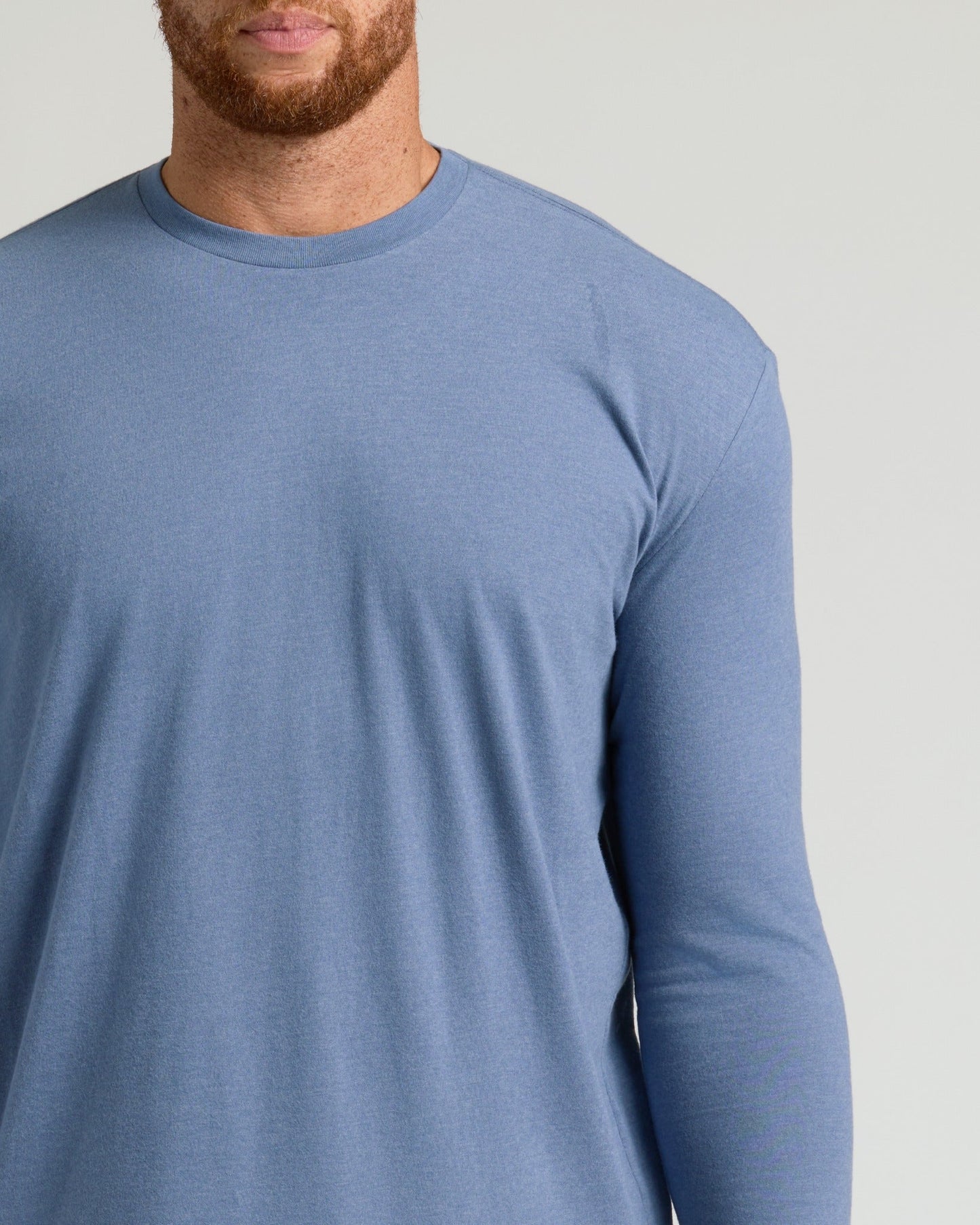 Dark Heather Vintage Navy Tall Long Sleeve T-Shirt