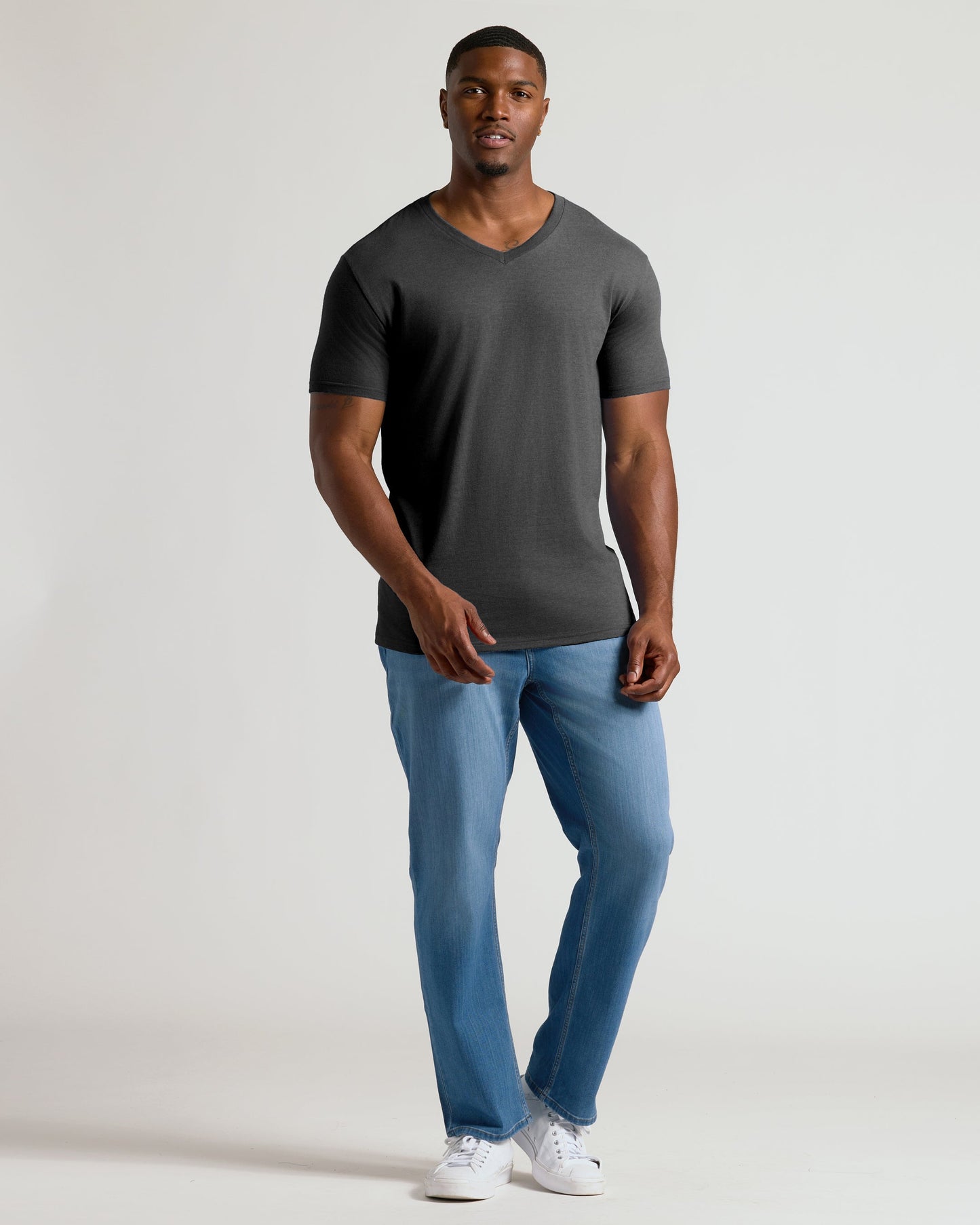 Short Sleeve Tall Classic V-Neck 3-Pack