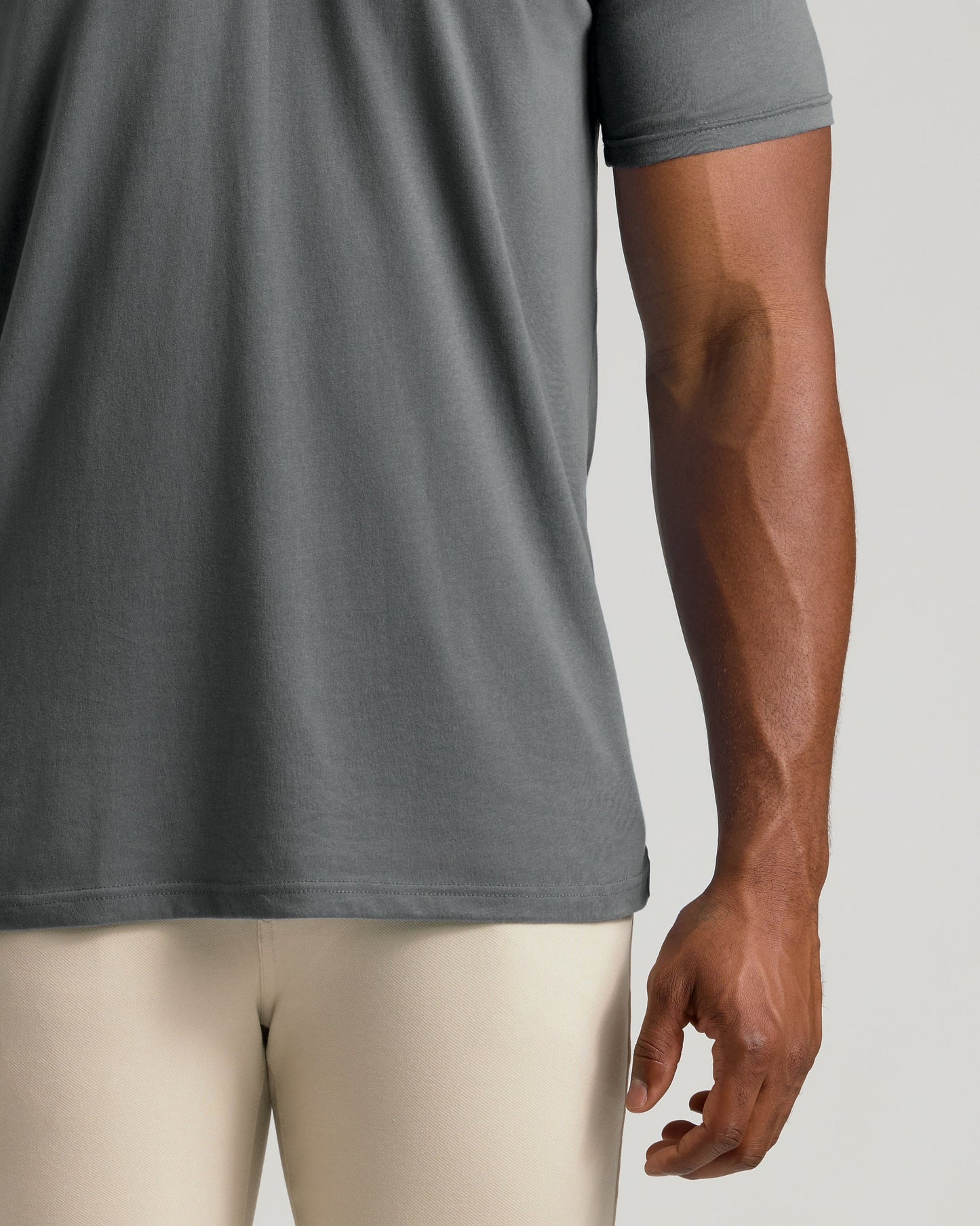 Carbon Short Sleeve Tall Polo