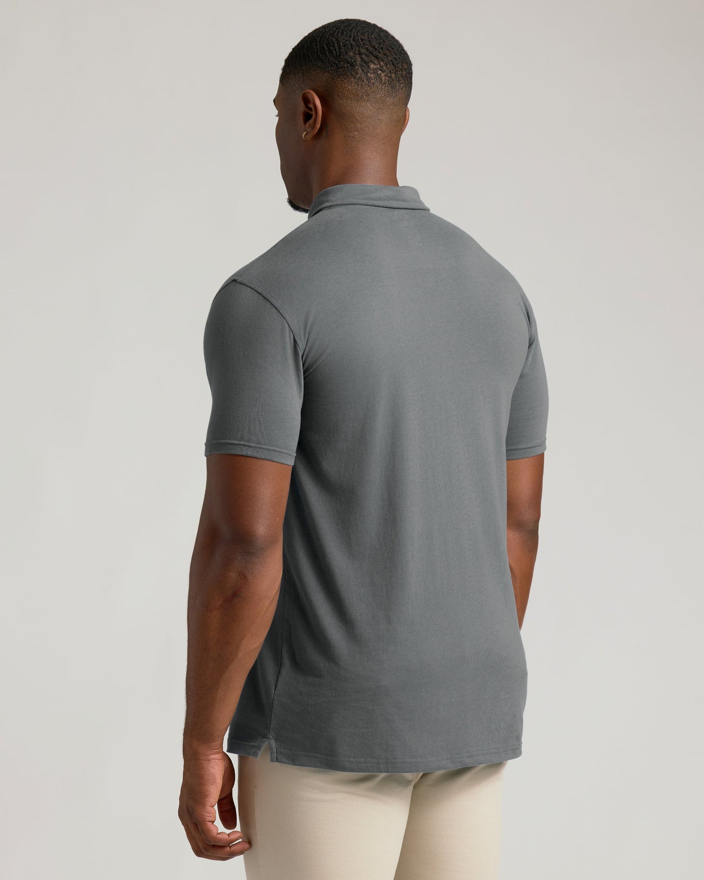 Carbon Short Sleeve Tall Polo
