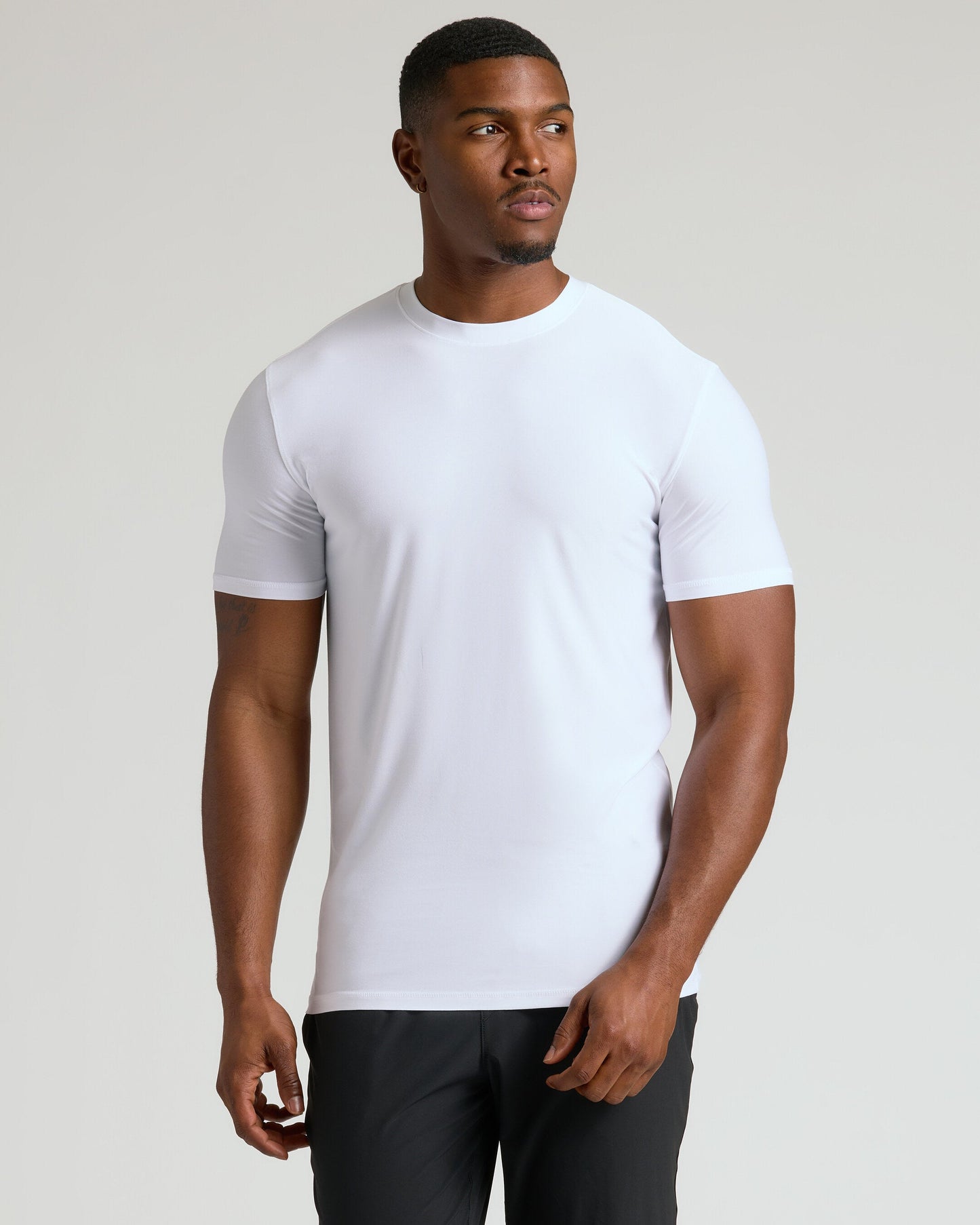 Neutral Short Sleeve Tall Active Crew 3-Pack