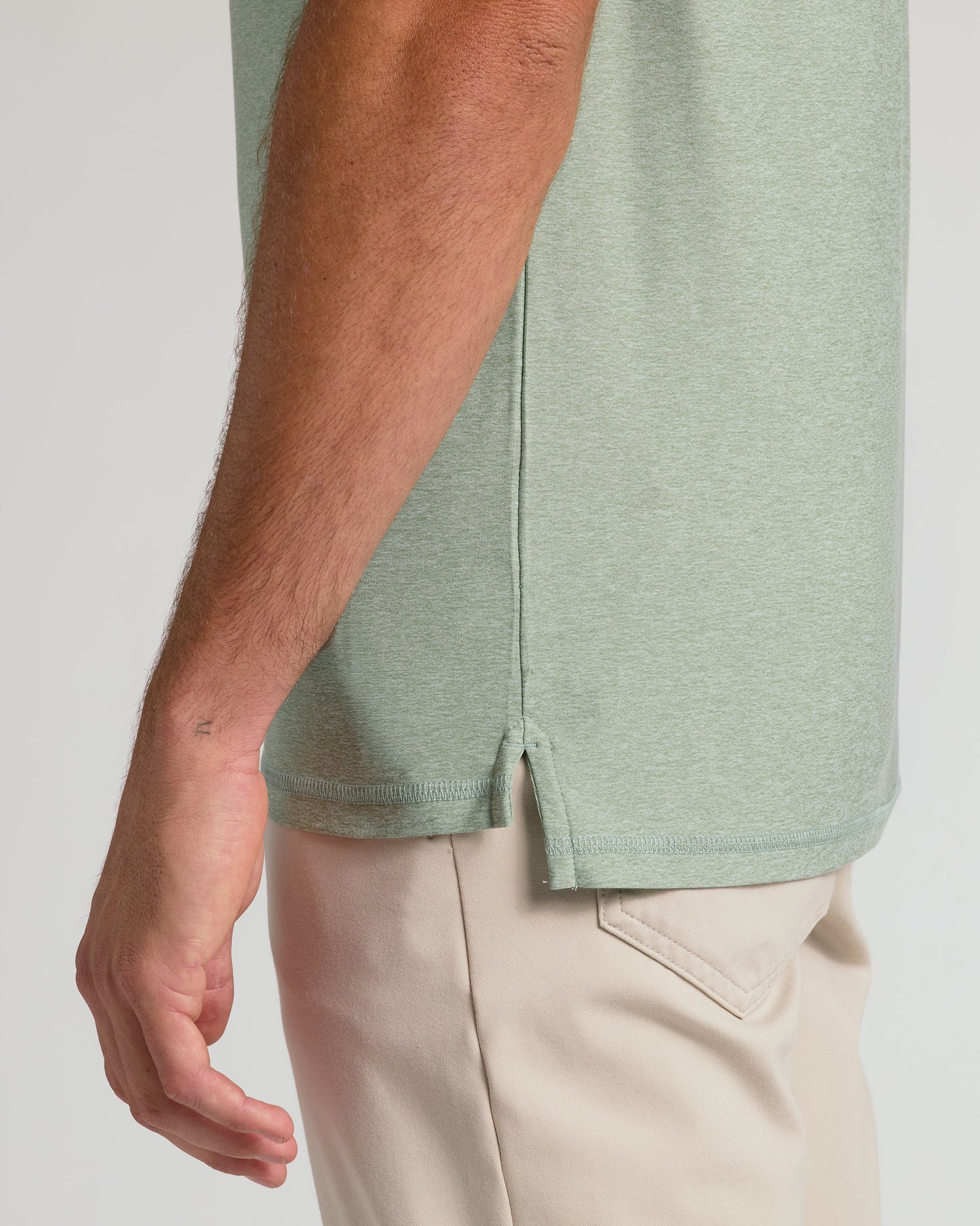 Lichen Short Sleeve Tall Active Polo