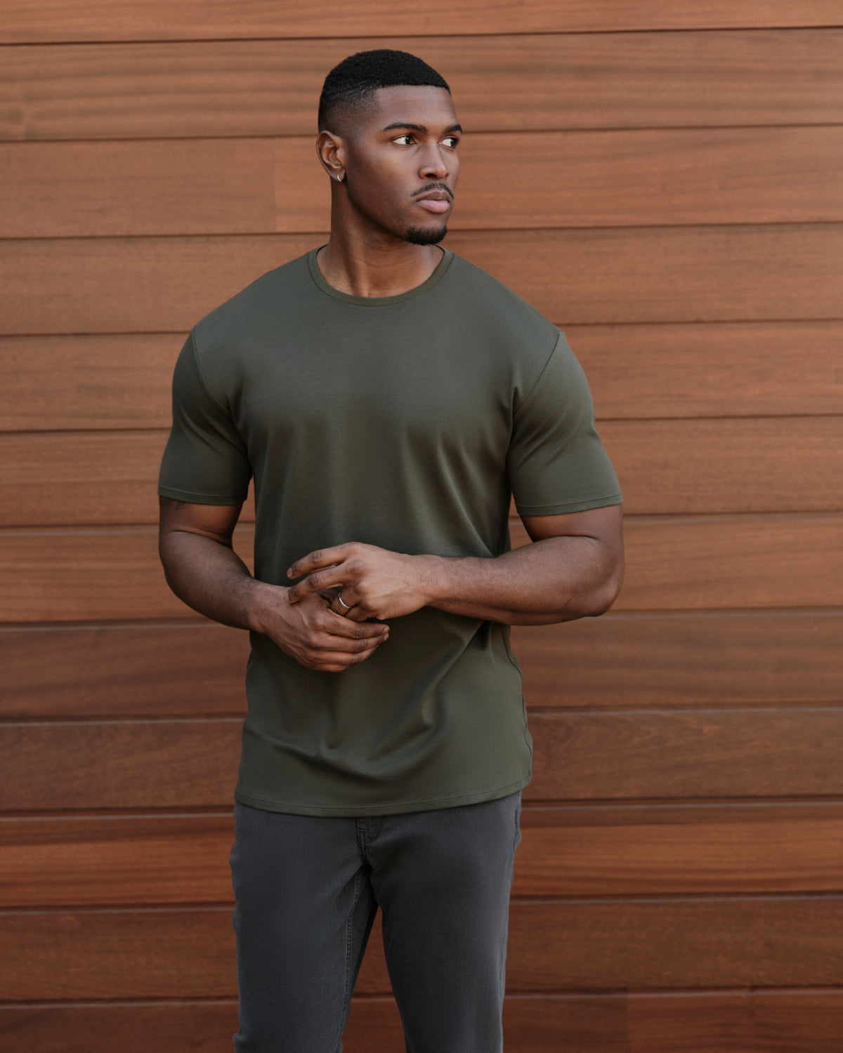 Grove & Steel Tall Premium Pima Crew Neck 2-Pack