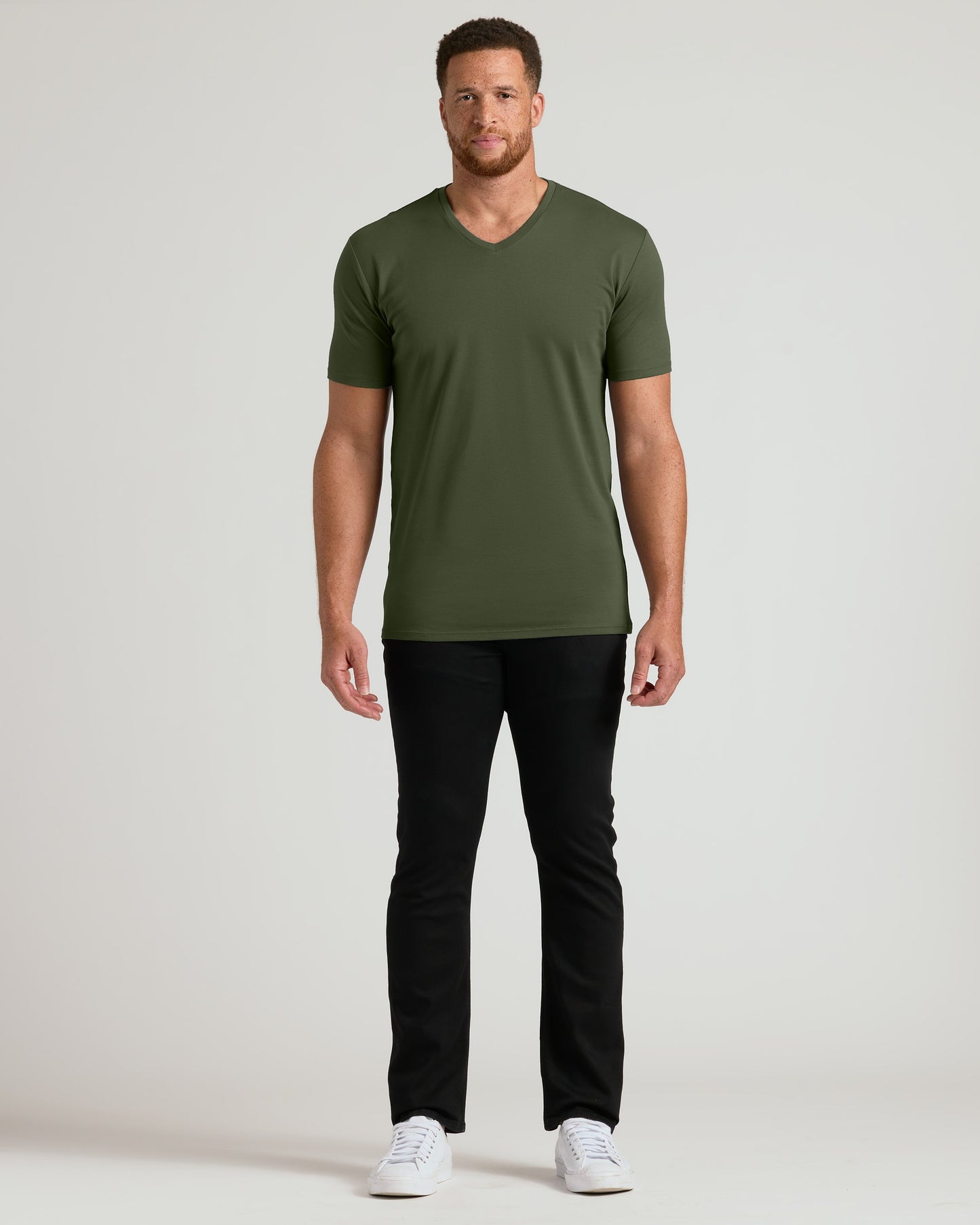 Grove Tall Premium Pima V-Neck