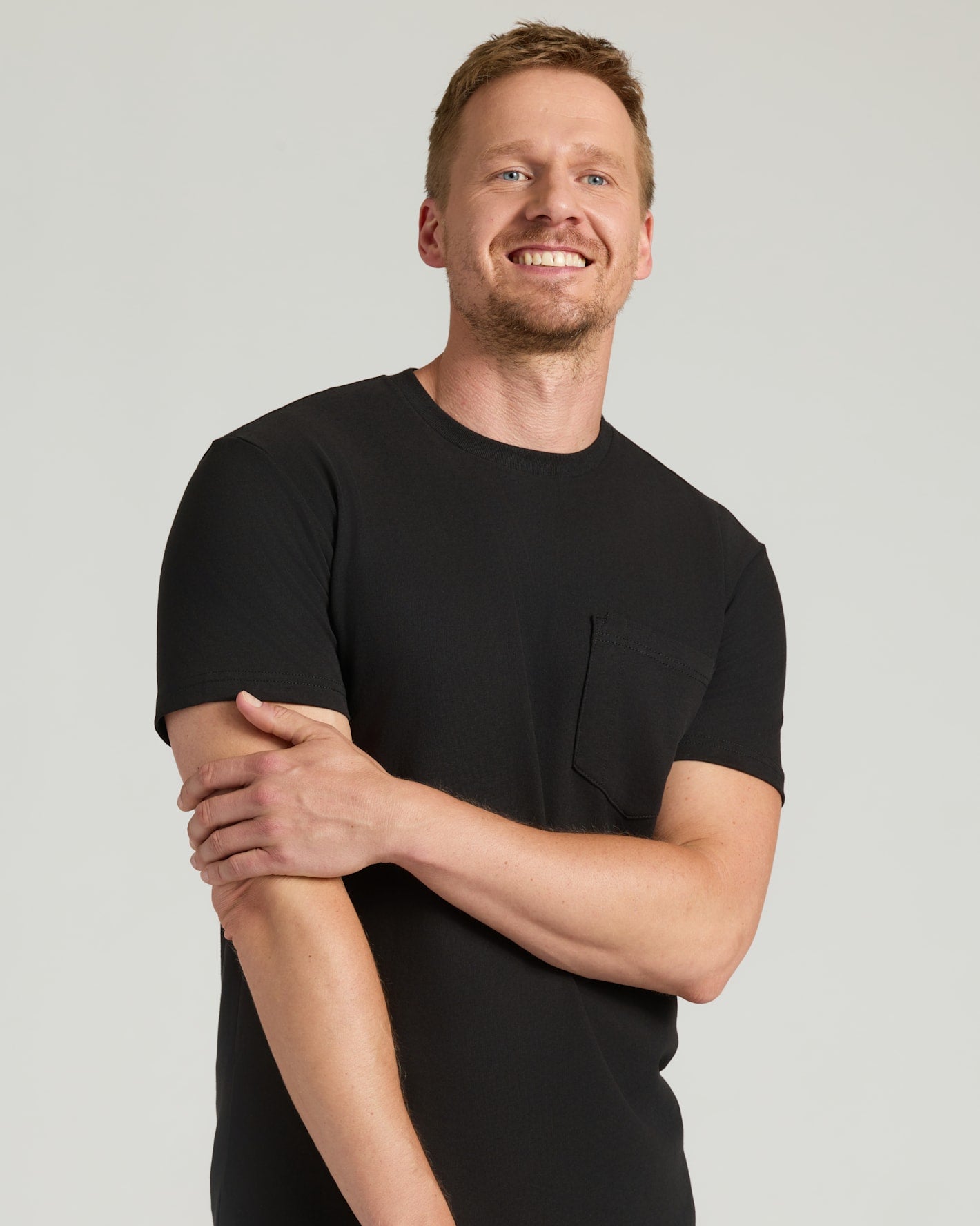 All Black Tall Heavyweight Pocket Crew 6-Pack